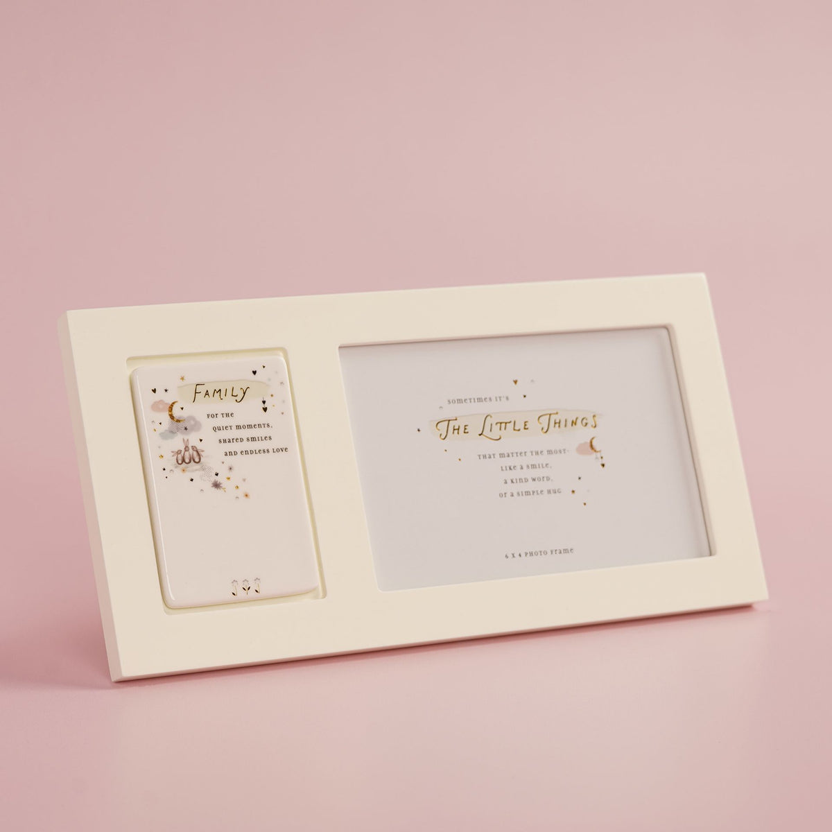 The Little Things Photo Frame 6" x 4" - Family