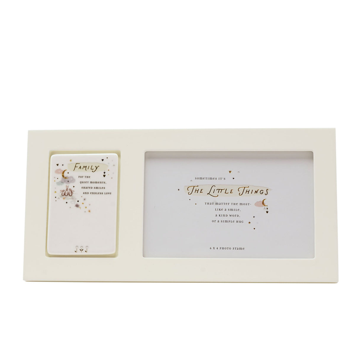 The Little Things Photo Frame 6" x 4" - Family
