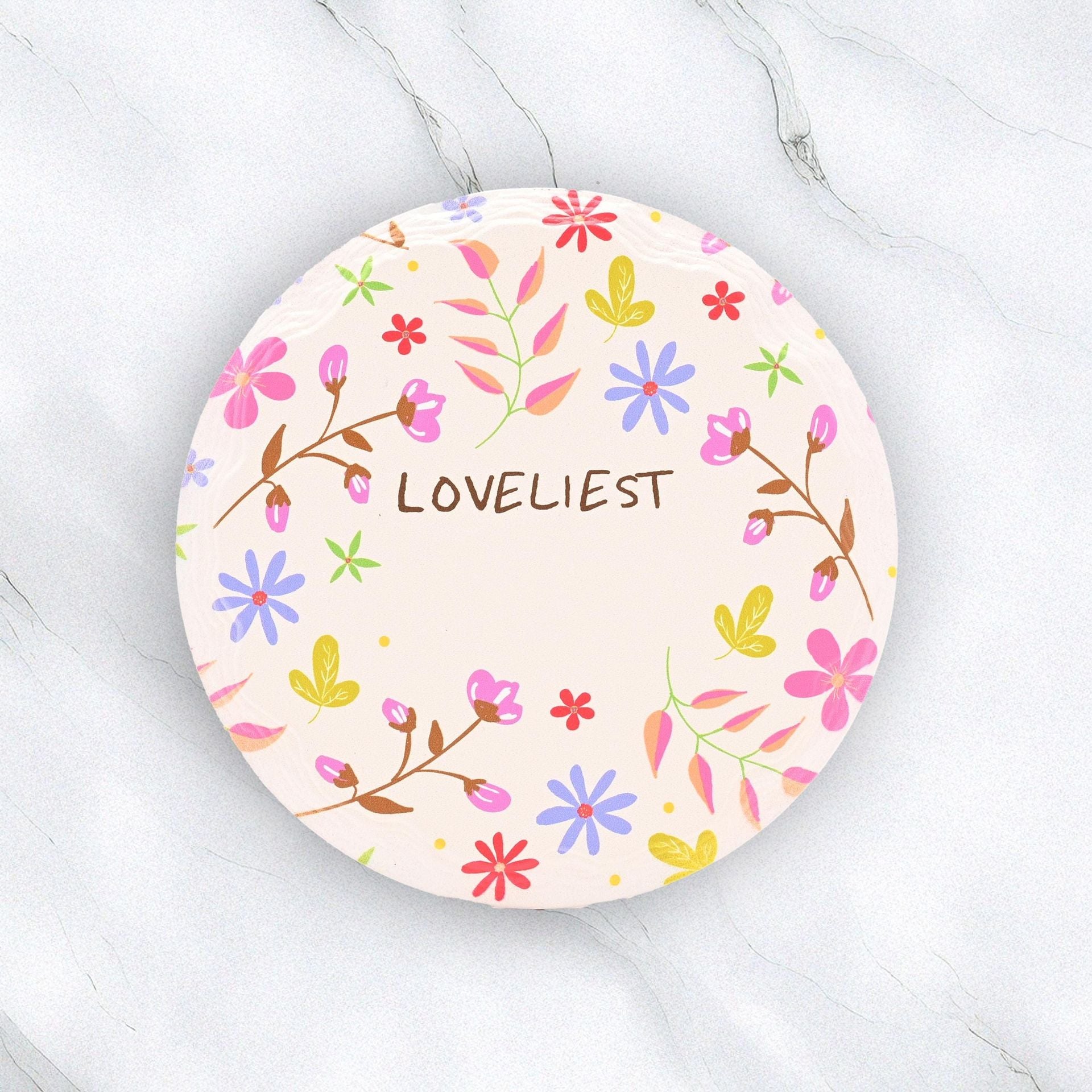 Personalised Loveliest Coaster