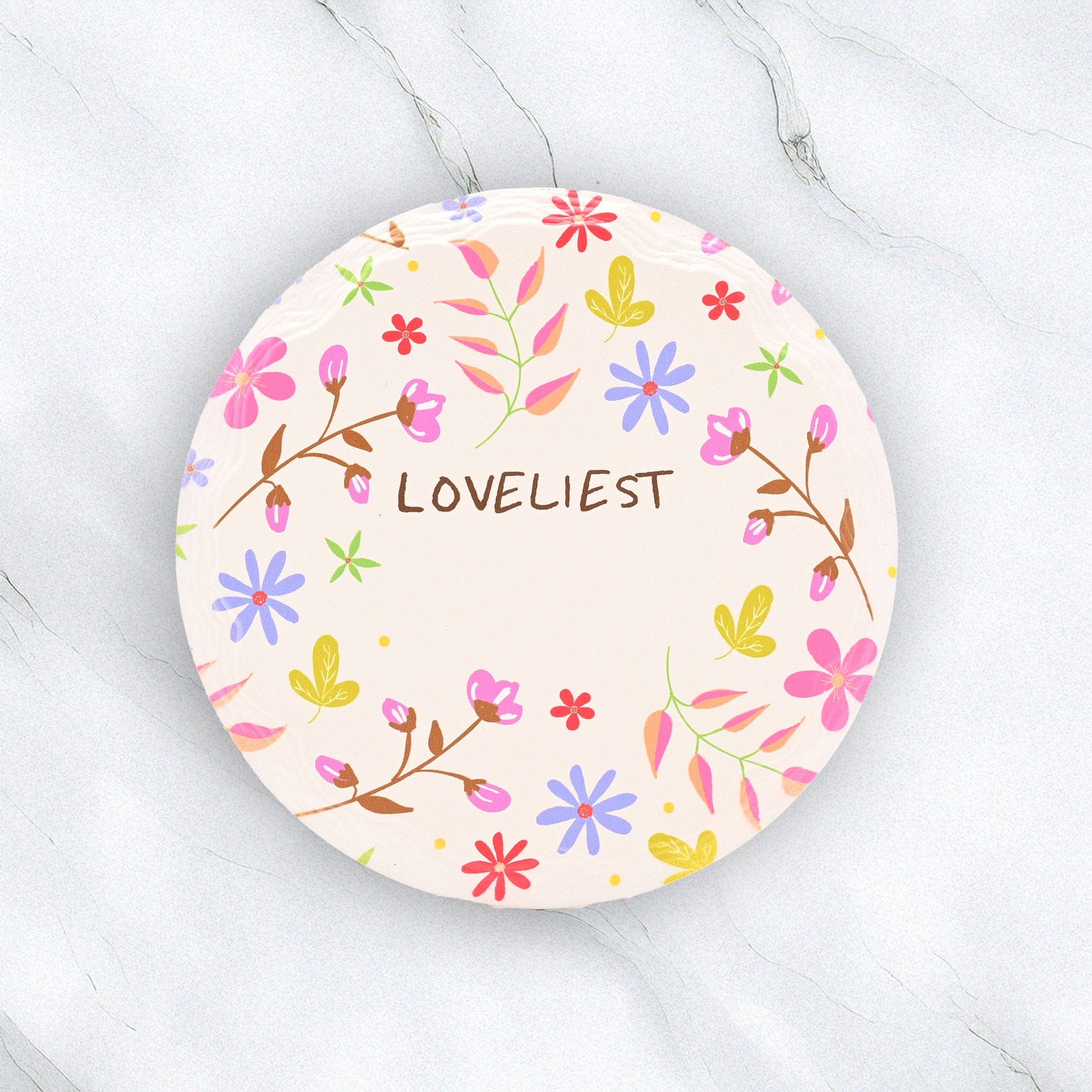 Personalised Loveliest Coaster