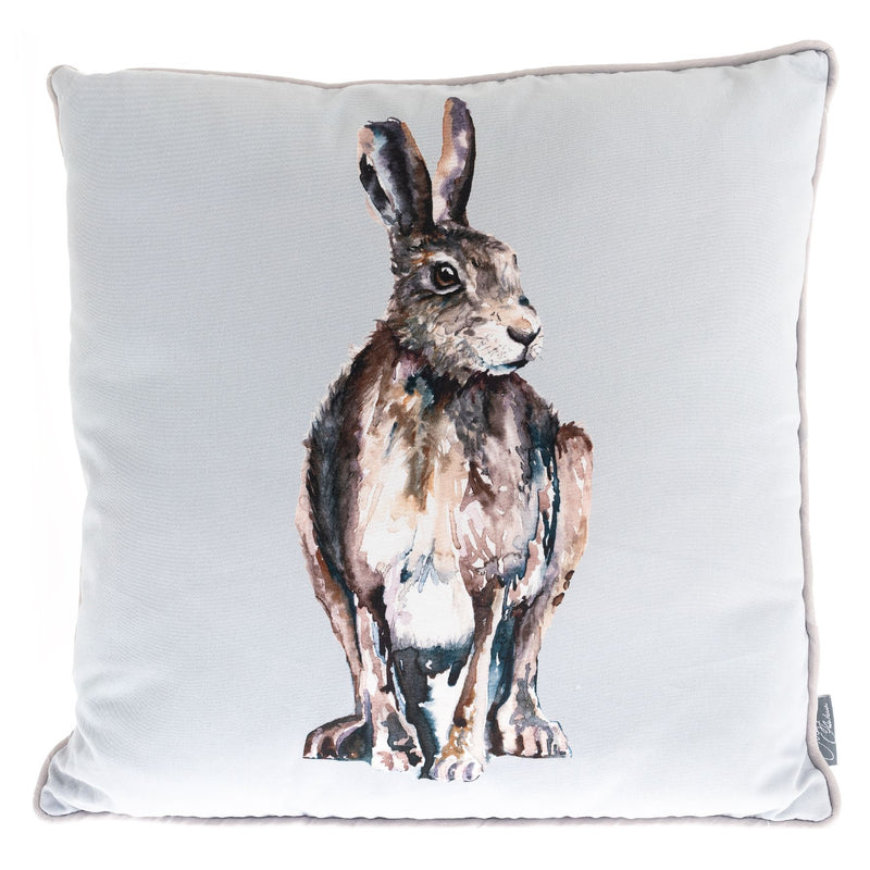 Meg Hawkins Hare Cushion 40cm