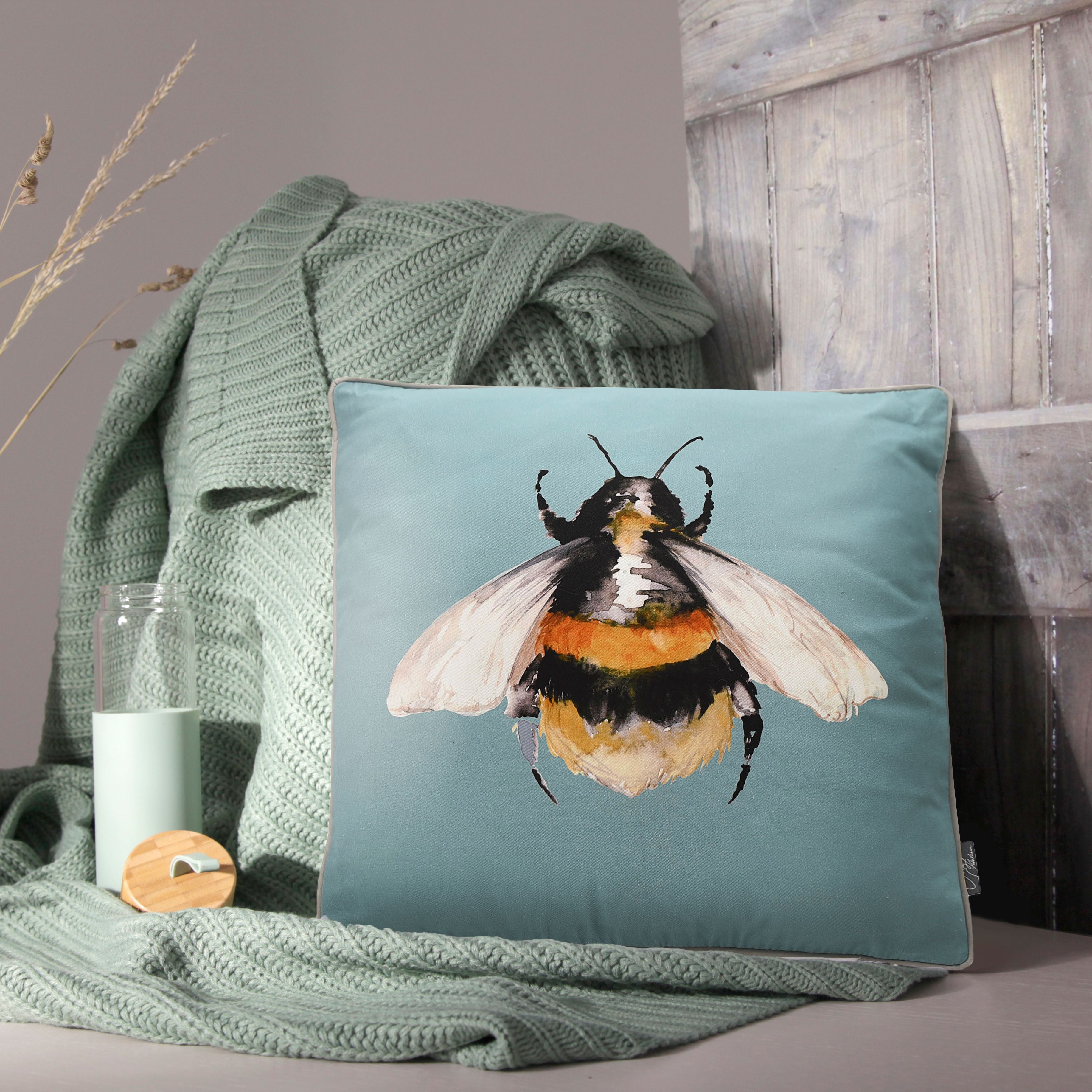Meg Hawkins Bee Cushion 40cm *(10/12)*