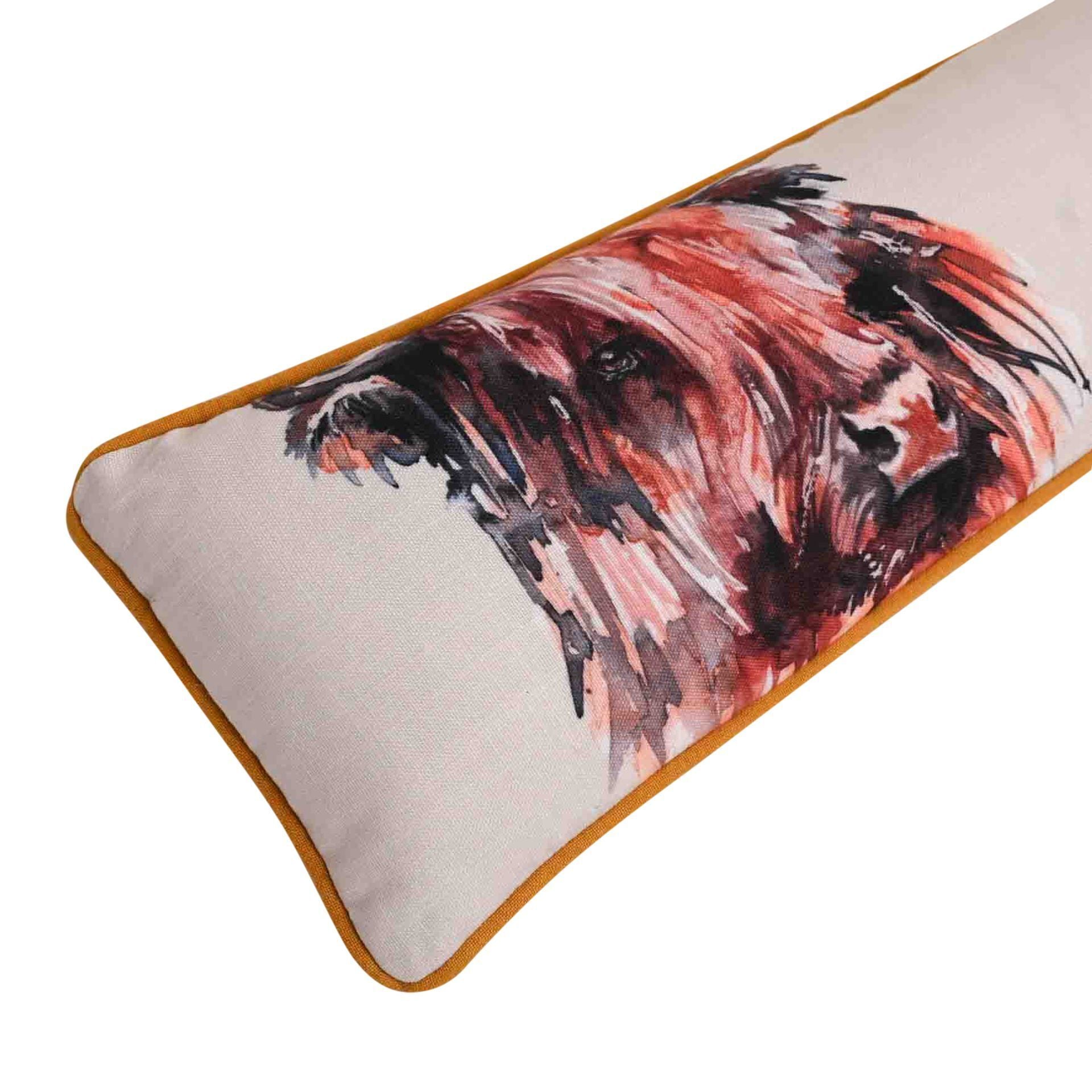 Meg Hawkins Draught Excluder - Highland Cow