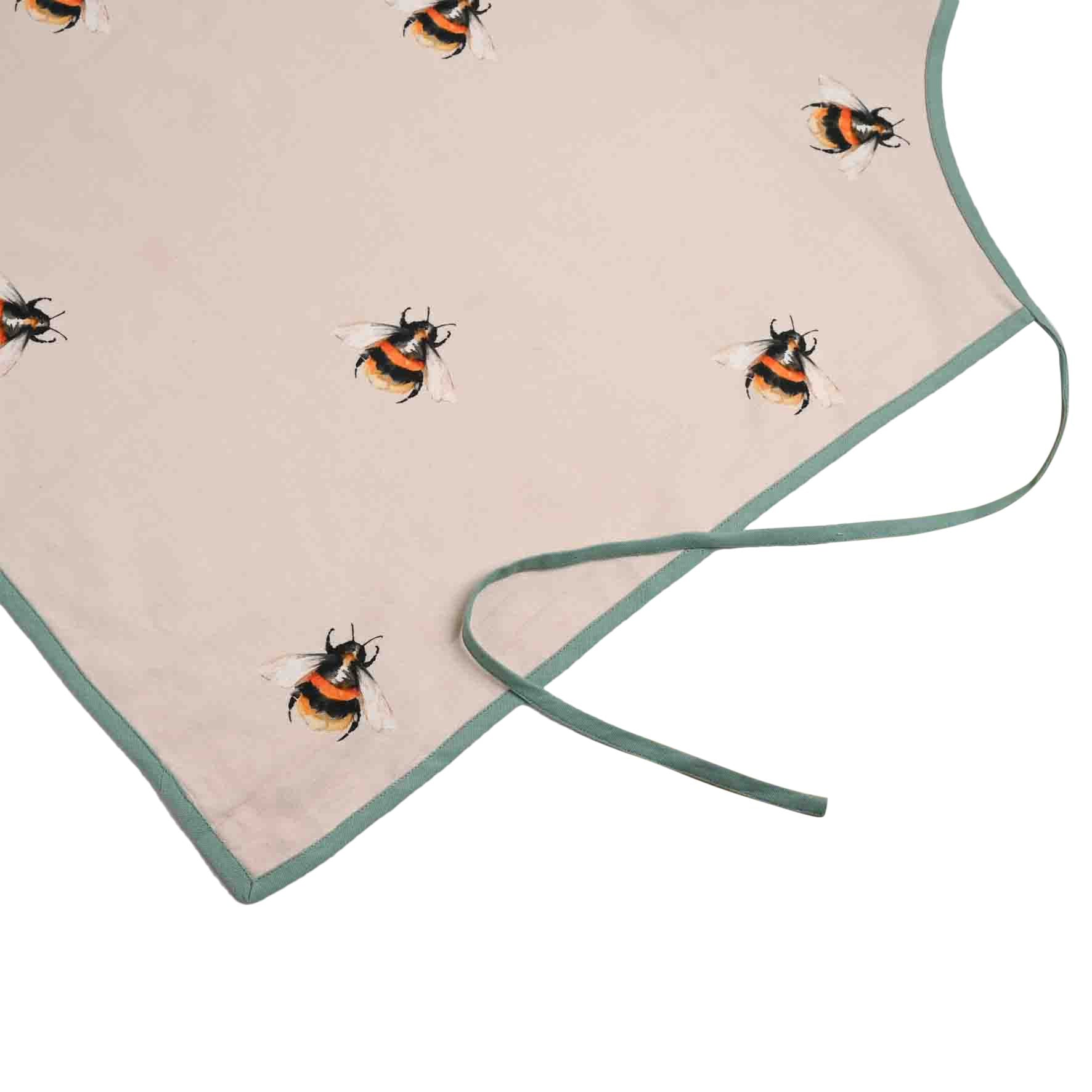 Meg Hawkins Cotton Apron - Bee