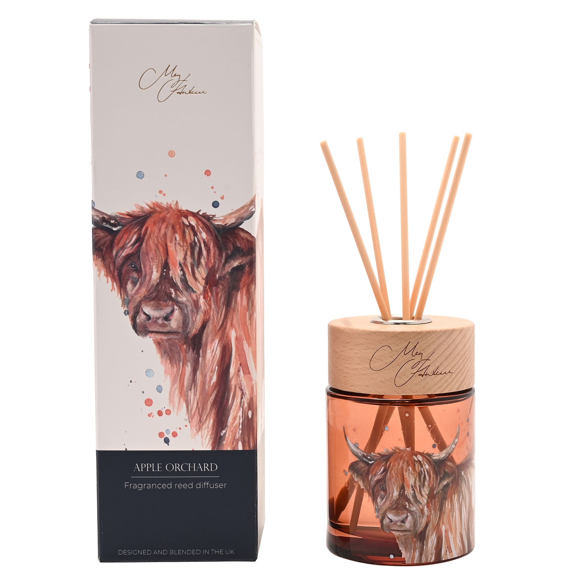 Meg Hawkins 150ml Diffuser Highland Cow - Apple Orchard