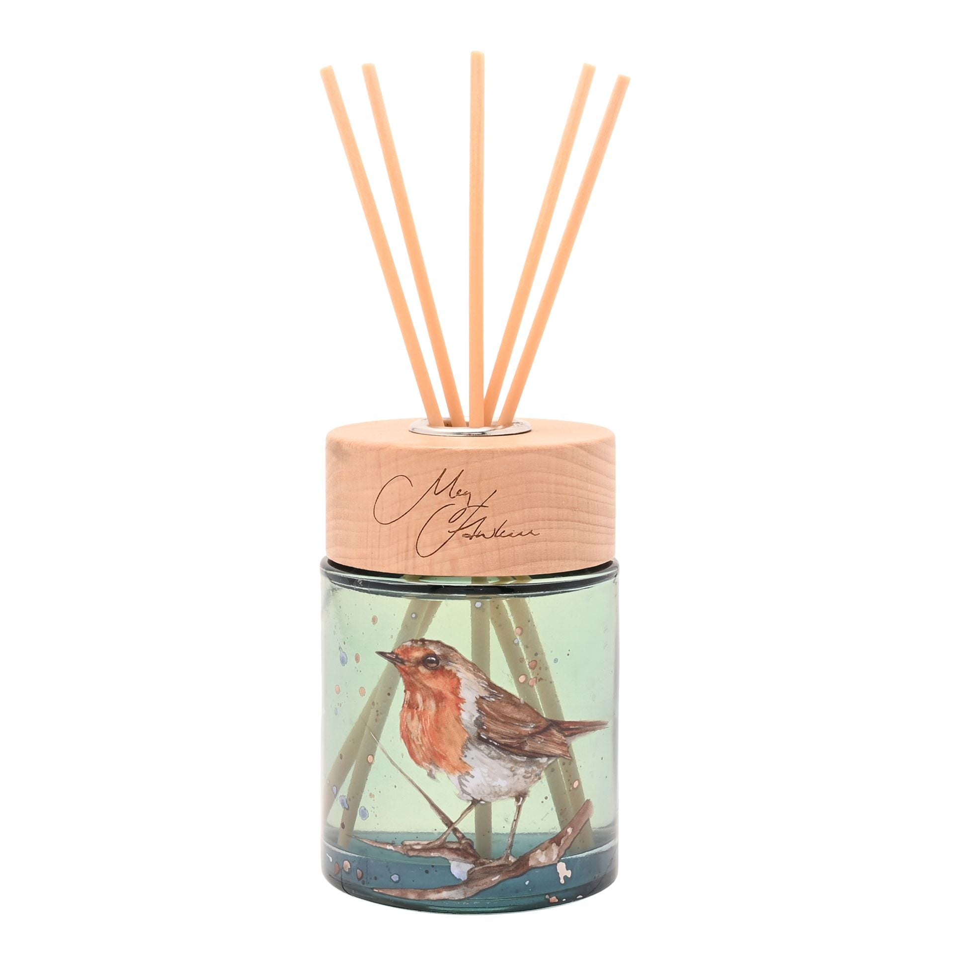 Meg Hawkins 150ml Diffuser Robin - Orange & Cinnamon