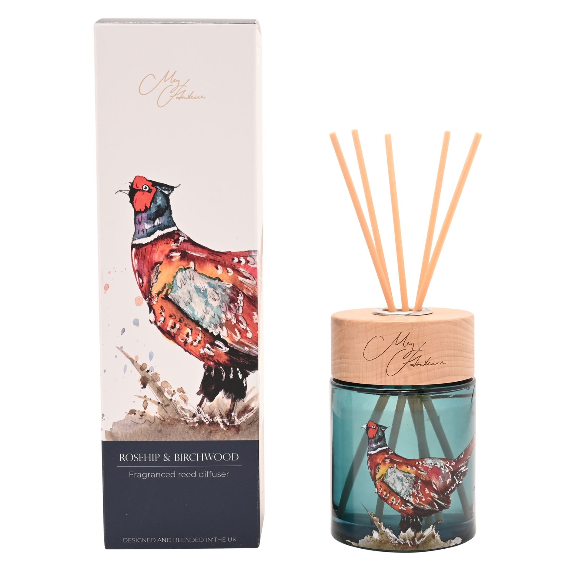 Meg Hawkins 150ml Diffuser Pheasant - Rosehip & Birchwood