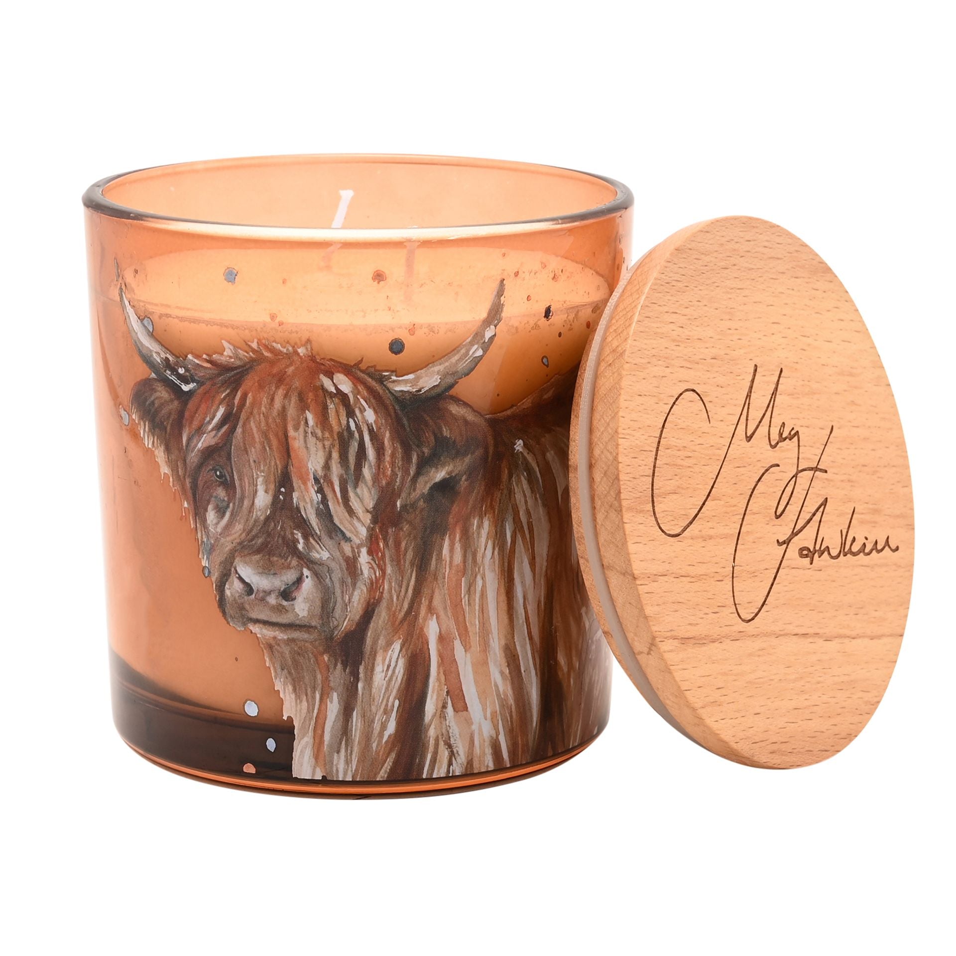 Meg Hawkins 2 Wick Candle 400g Highland Cow - Apple Orchard