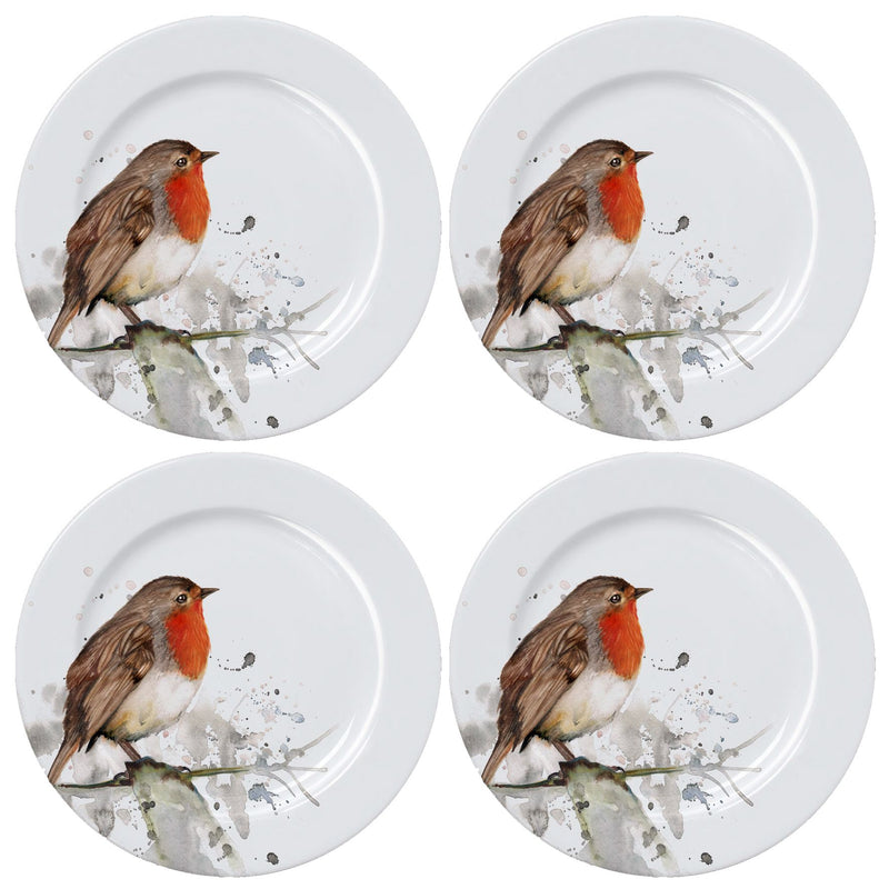 Set of 4 Robin Dinner Plate 26.5 cm