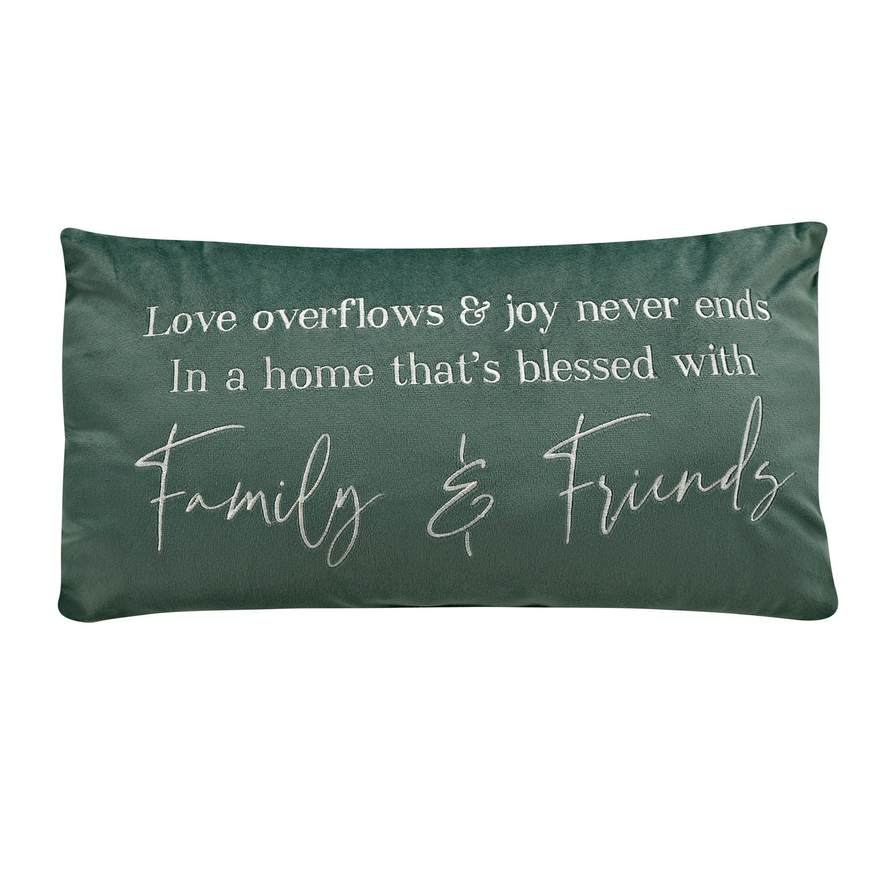 Moments Rectangle Cushion - Family & Friends
