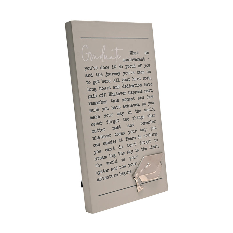 Moments Standing Plaque - Graduation