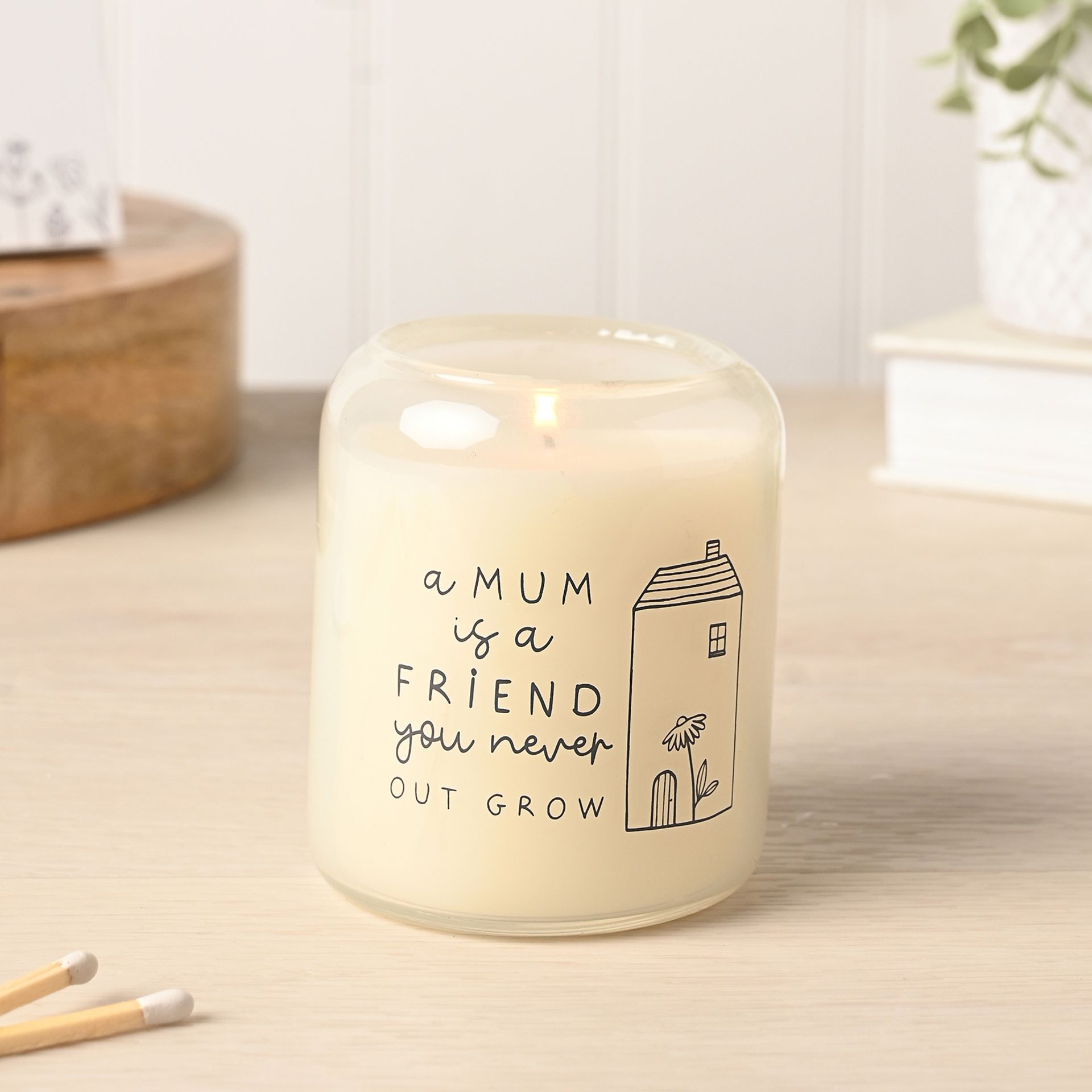Moments Candle 210g - Mum Forever Friend