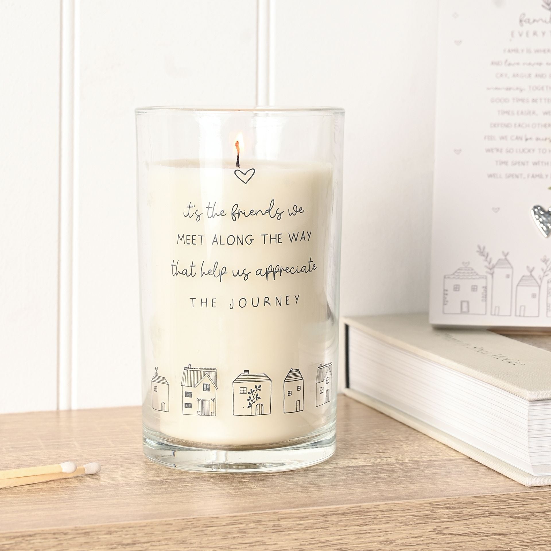 Moments Tall Candle 480g - Friends