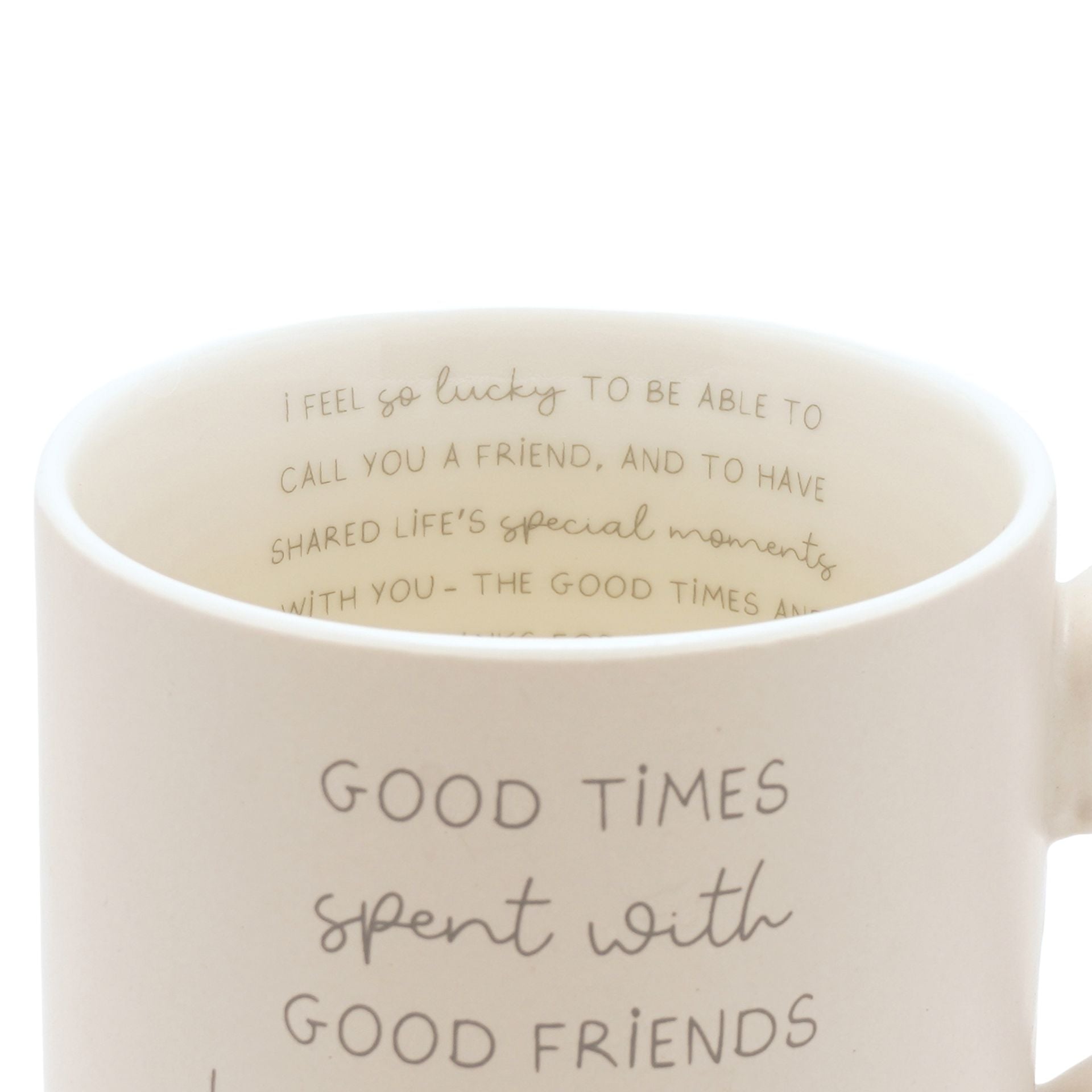 Moments Mug With Inside Words - Friends
