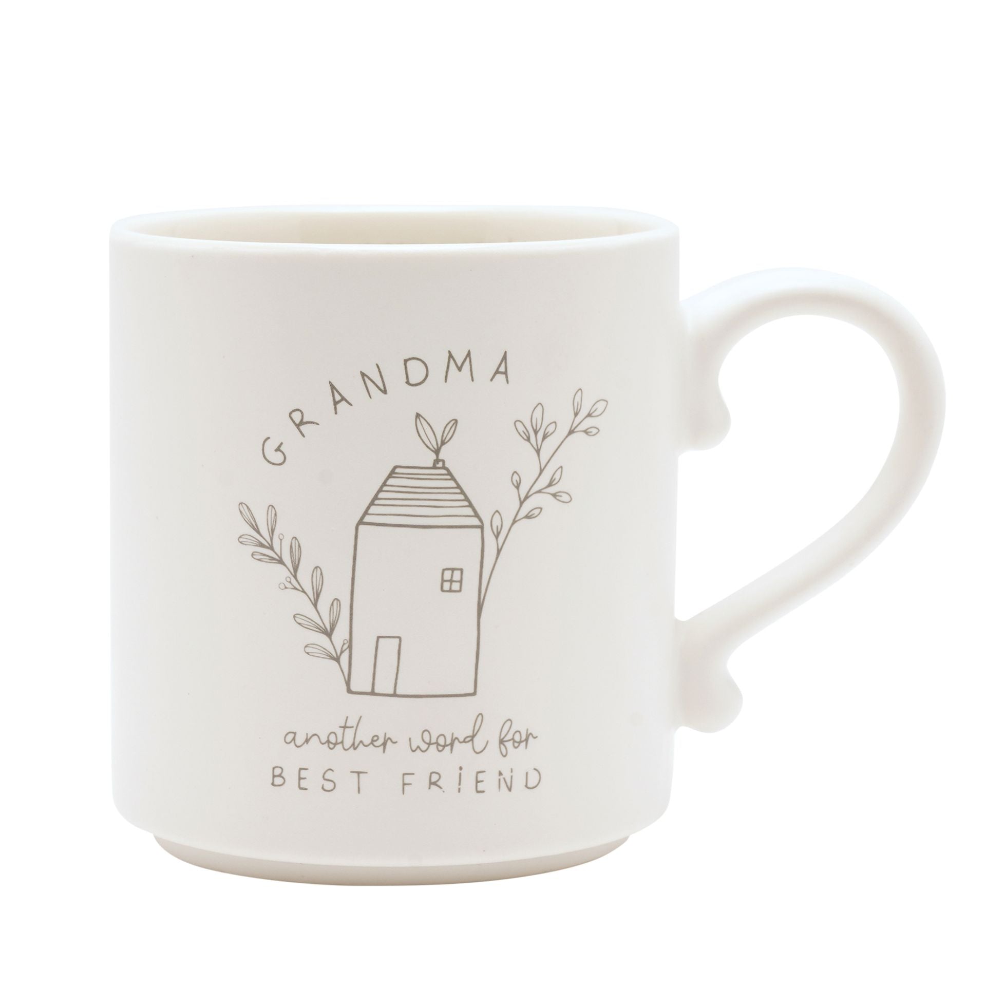 Moments Mug With Inside Words - Grandma