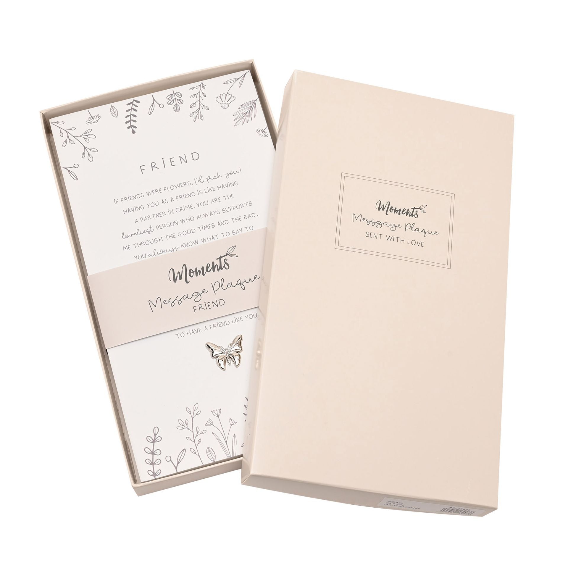 Moments Standing Verse Plaque - Friend
