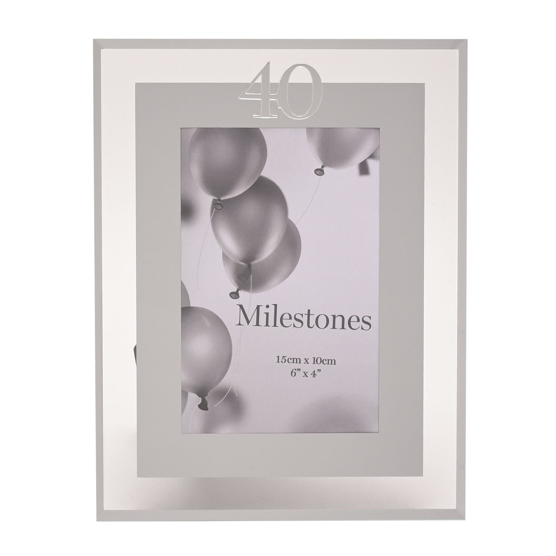 Milestones Mirror Border Frame 4" x 6" - 40