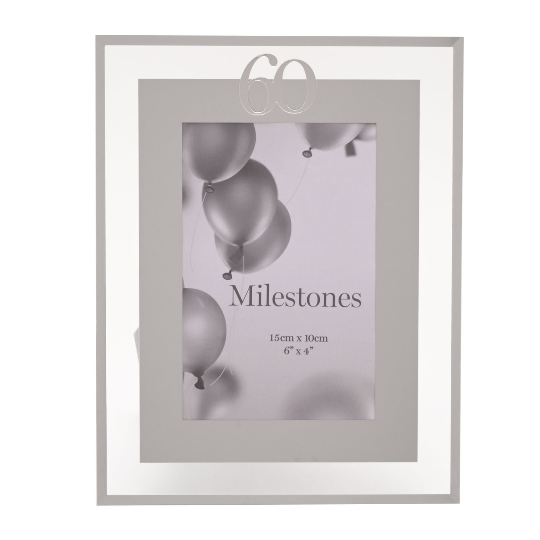 Milestones Mirror Border Frame 4" x 6" - 60
