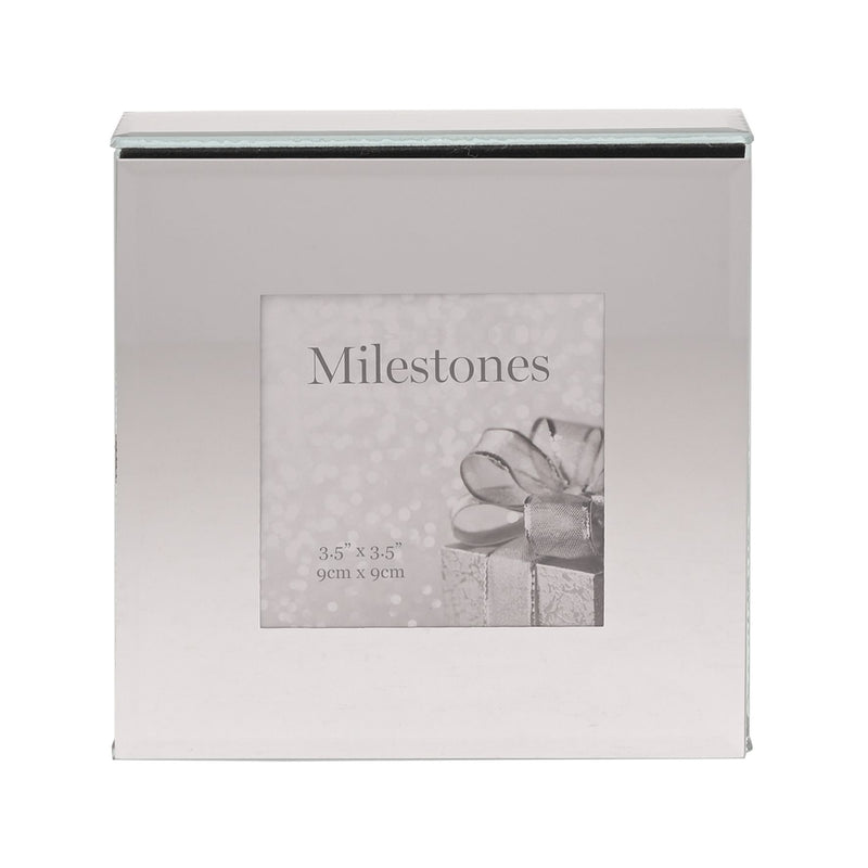 Milestones Mirror Photo Trinket Box