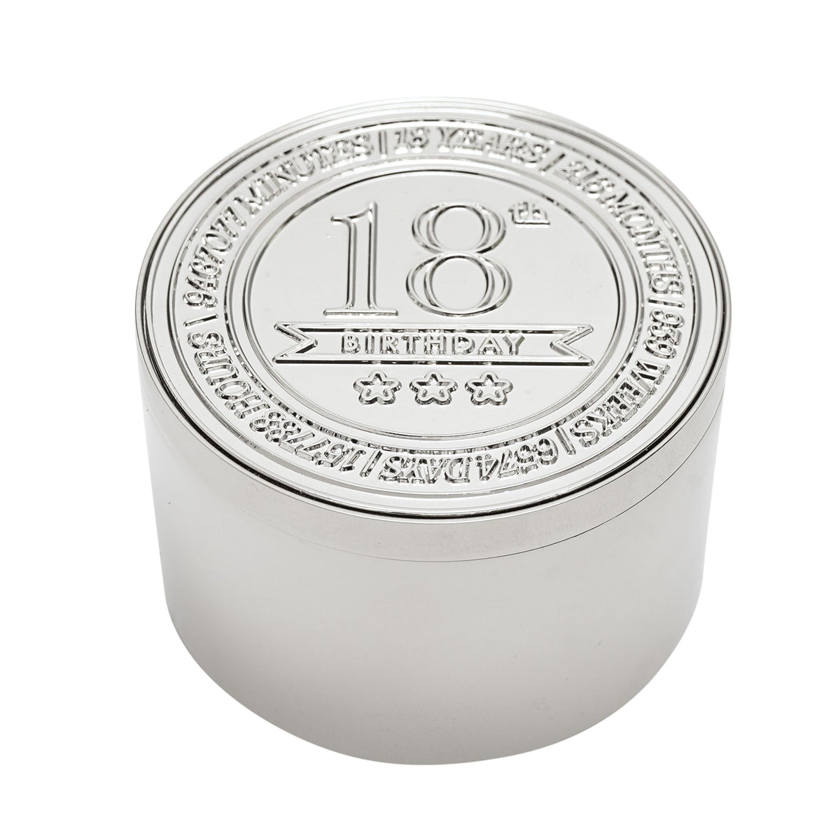 Milestones Round Trinket Box - 18