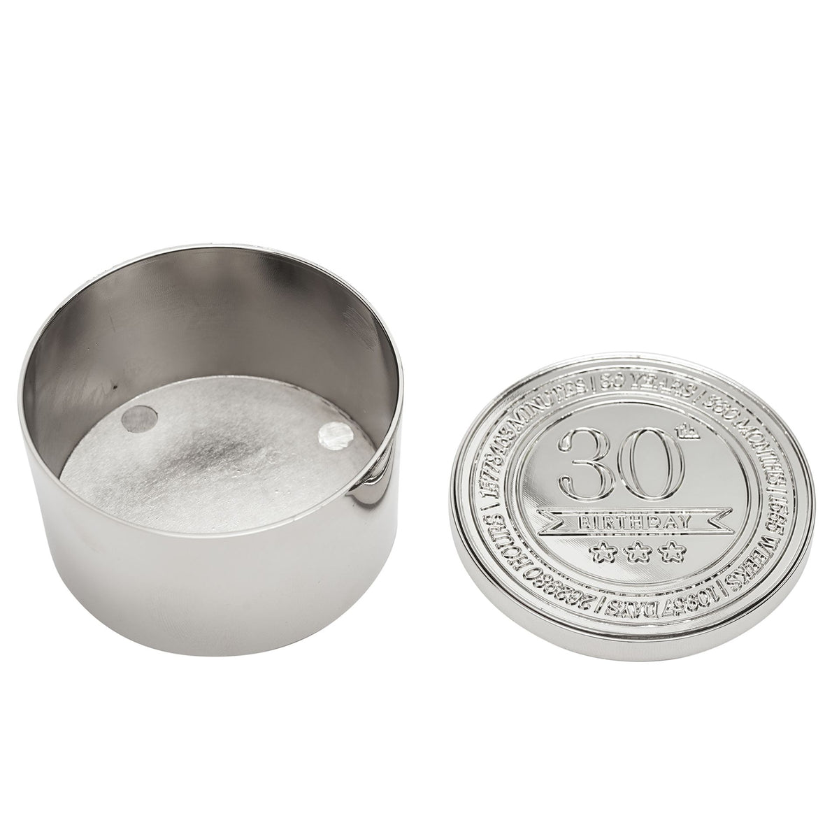 Milestones Round Trinket Box - 30