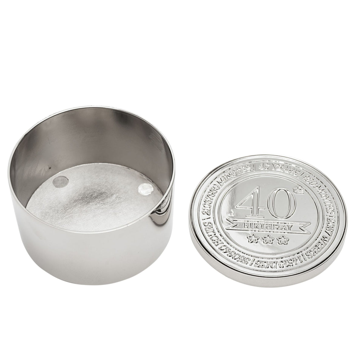 Milestones Round Trinket Box - 40