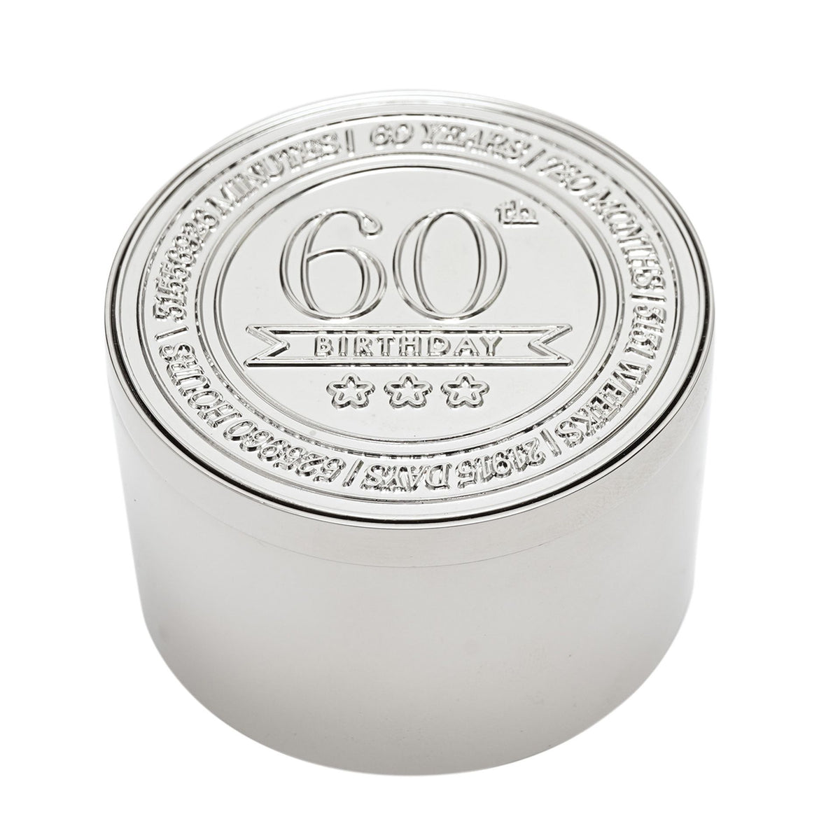 Milestones Round Trinket Box - 60