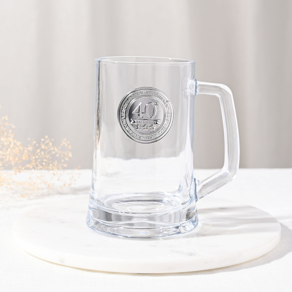 Milestones Badged Tankard 650ml - 40