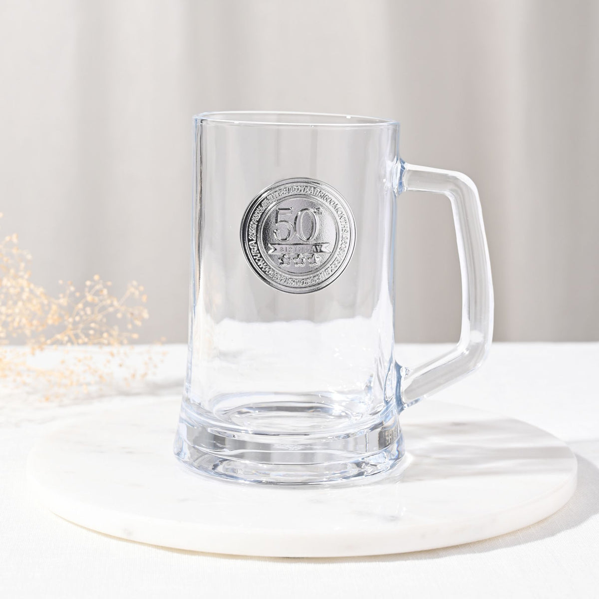 Milestones Badged Tankard 650ml - 50
