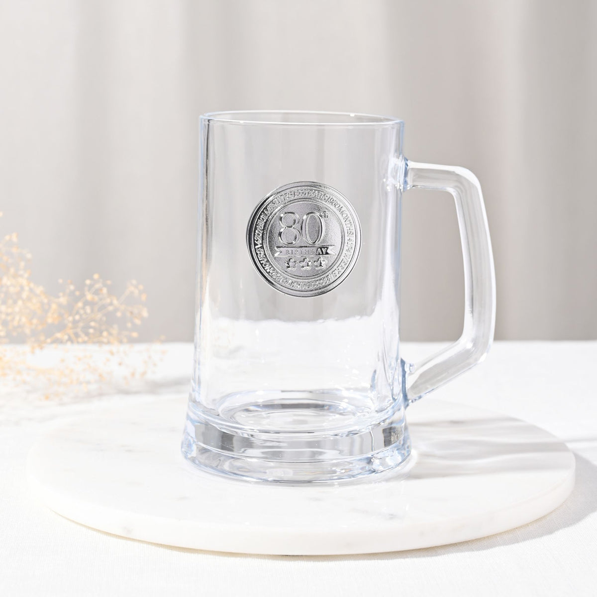 Milestones Badged Tankard 650ml - 80