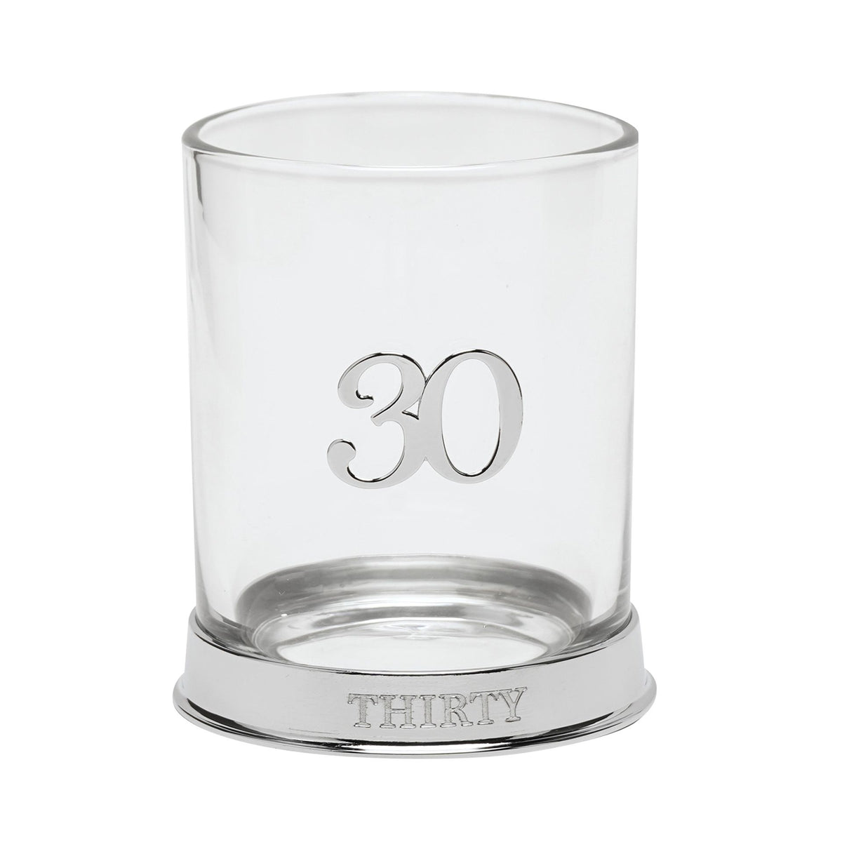 MilestoneS 3D Number Whisky Glass - 30