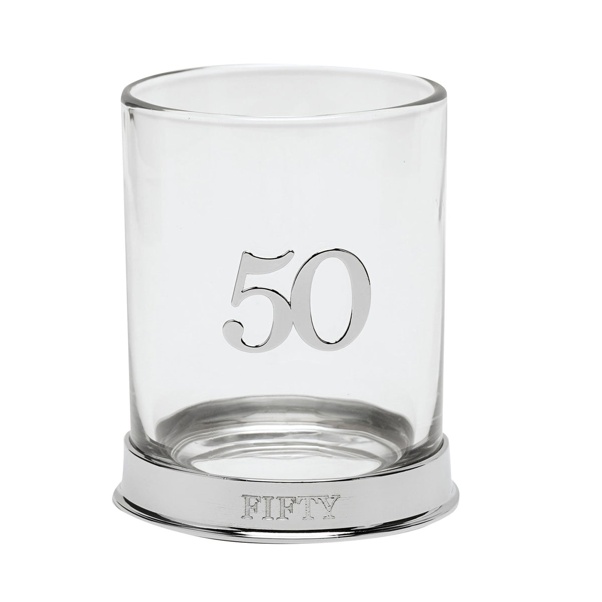 MilestoneS 3D Number Whisky Glass - 50