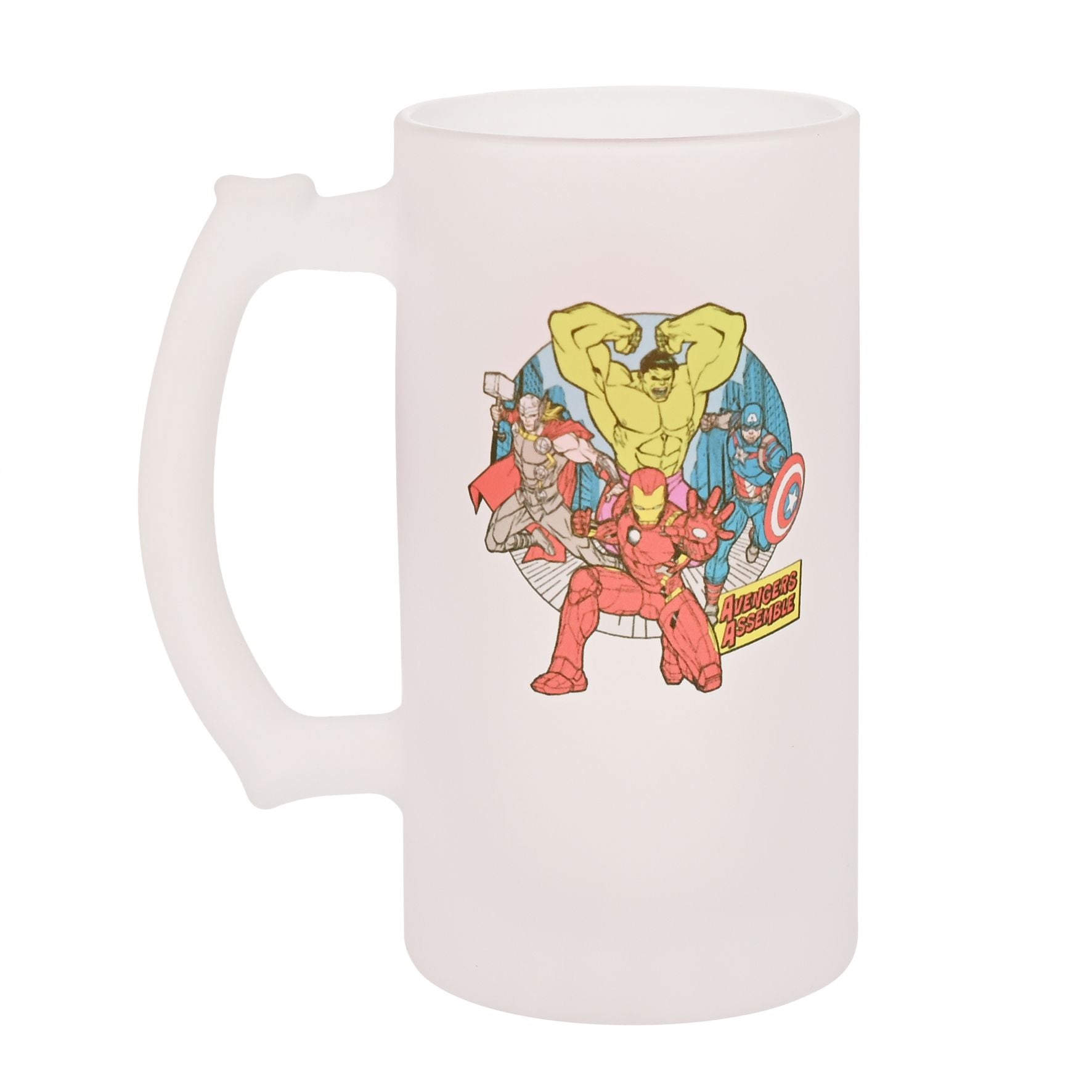 Marvel Avengers Glass 16oz - Super Dad