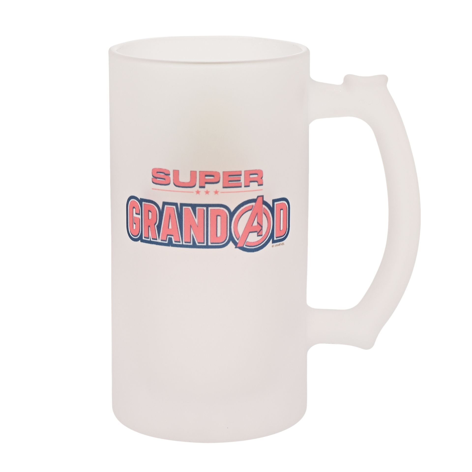 Marvel Avengers Glass 16oz - Super Grandad