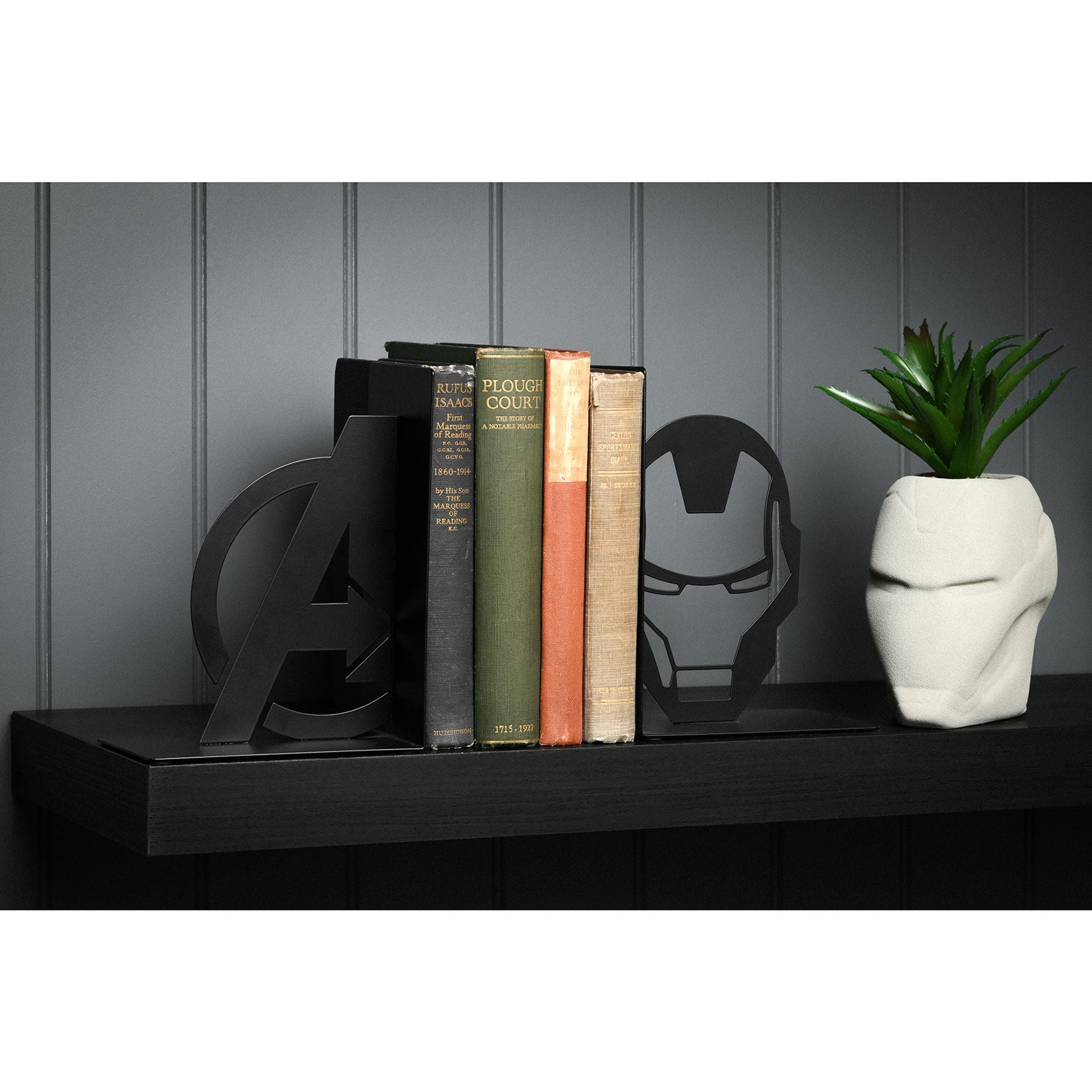 Marvel The Avengers Iron Man Metal Bookends
