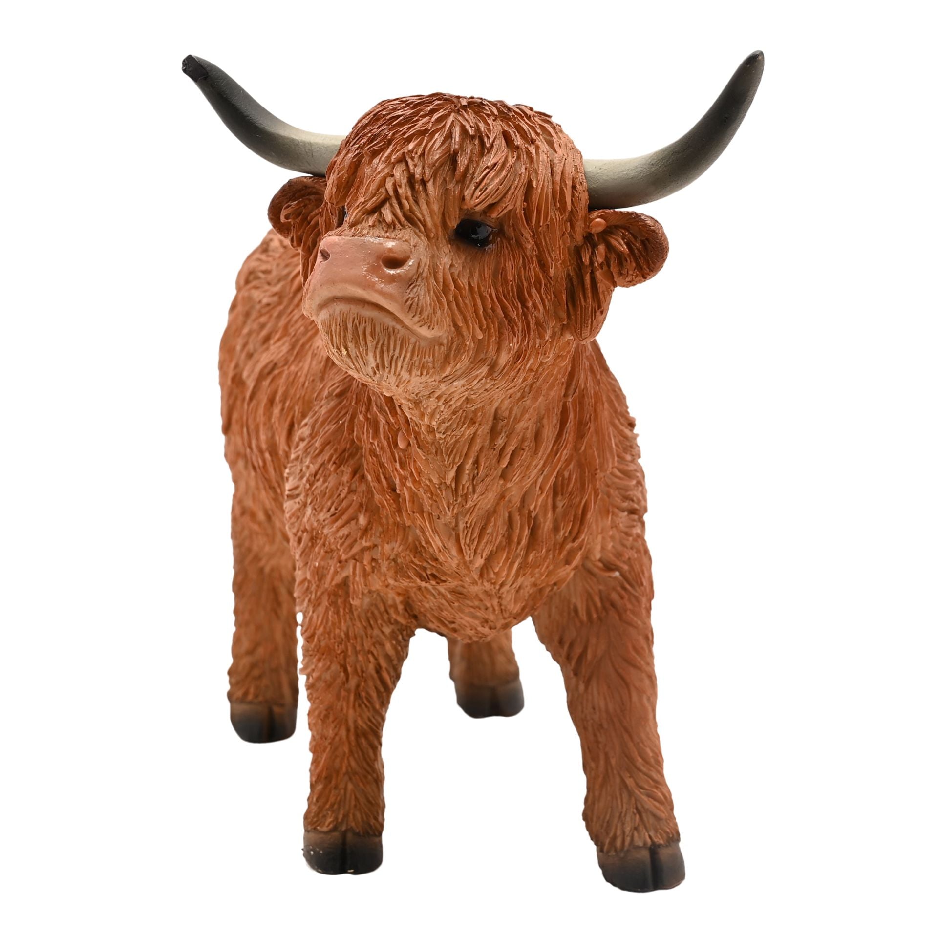 Naturecraft Standing Highland Cow 15cm