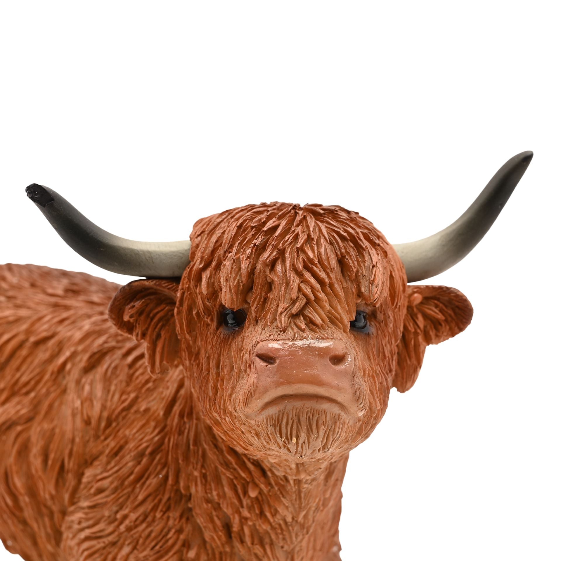 Naturecraft Standing Highland Cow 15cm