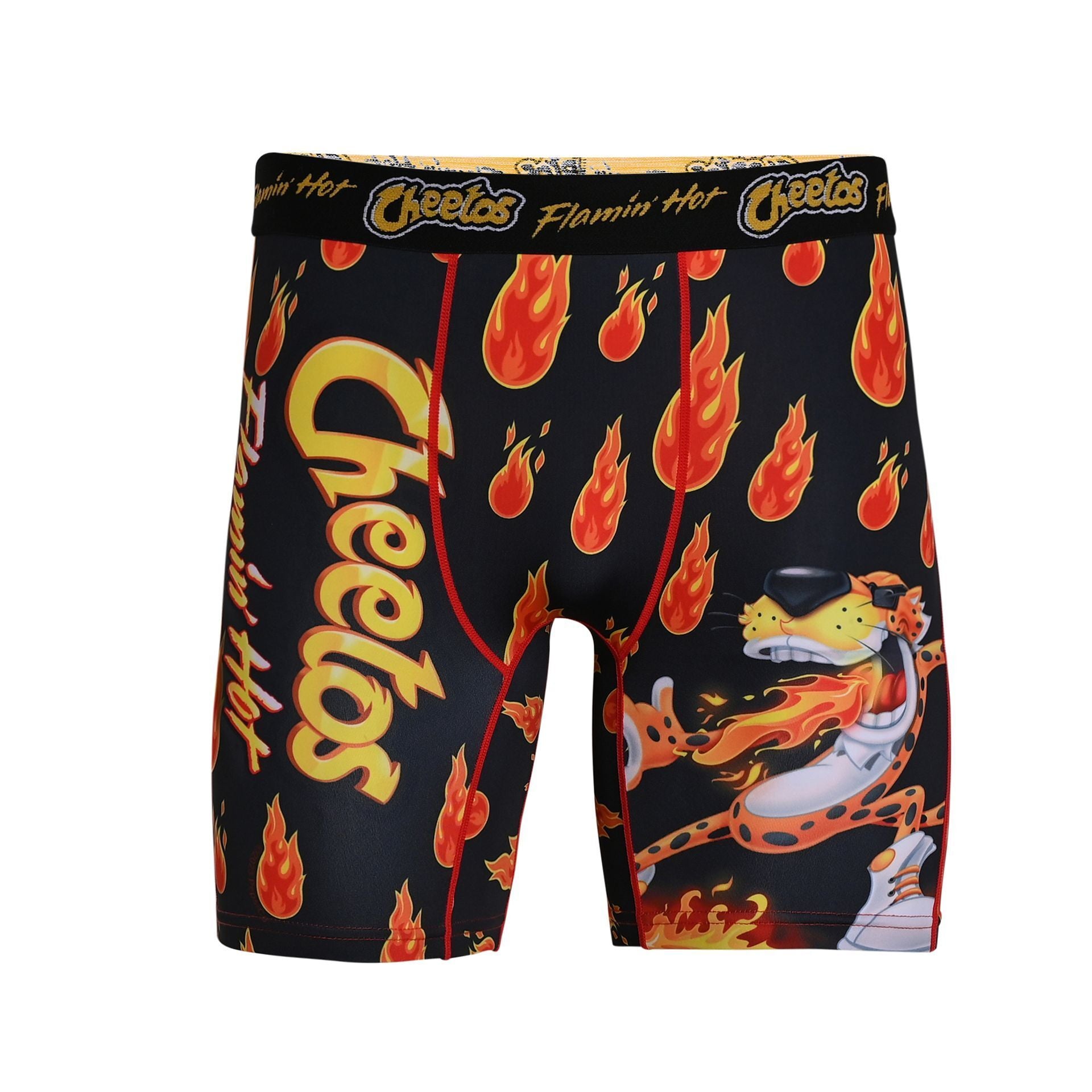 Odd Sox Mens Boxers "Cheetos Flamin Hot" - Large