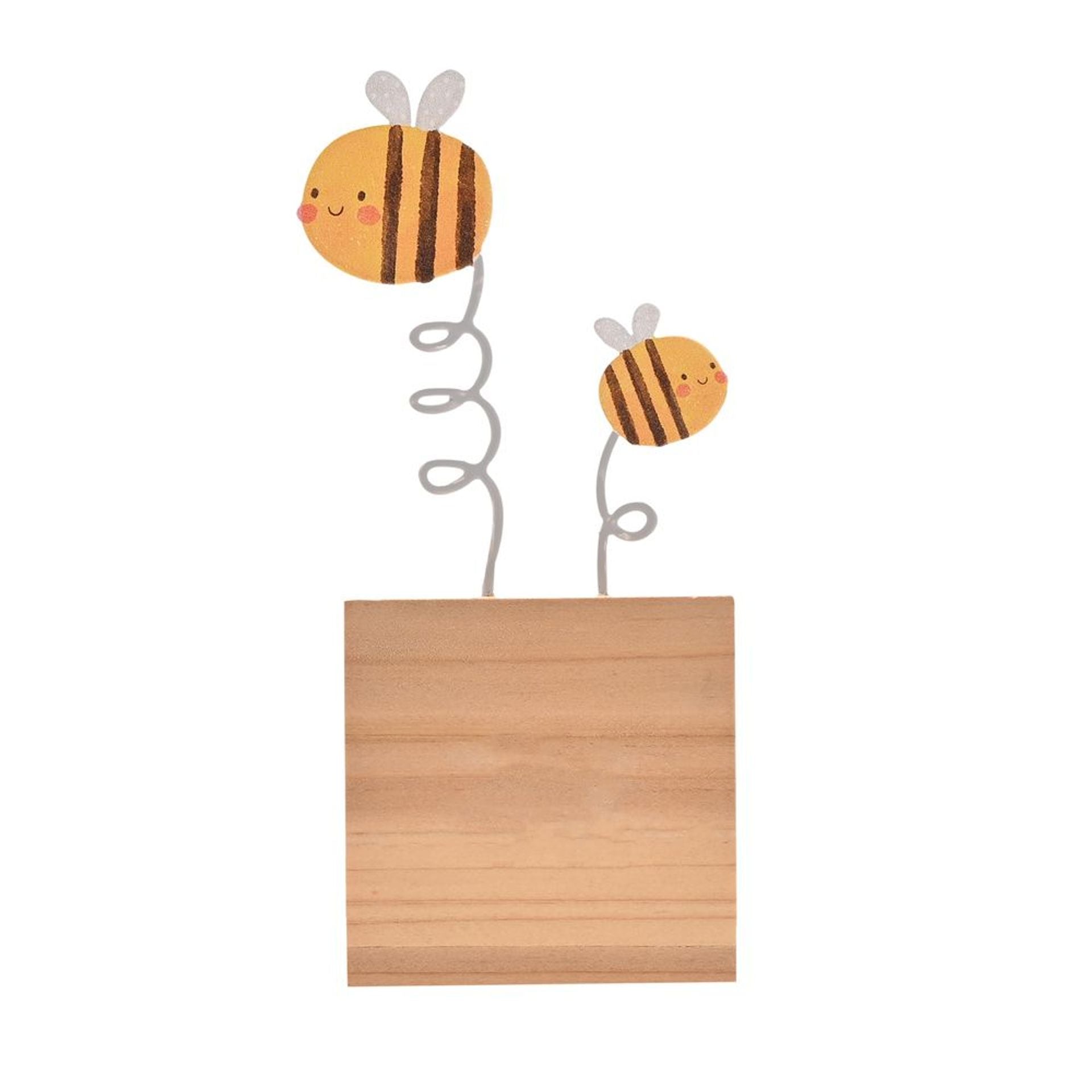 Love Life Metal Bee Plaque