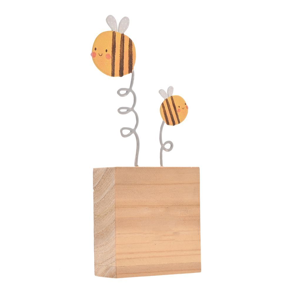 Love Life Metal Bee Plaque