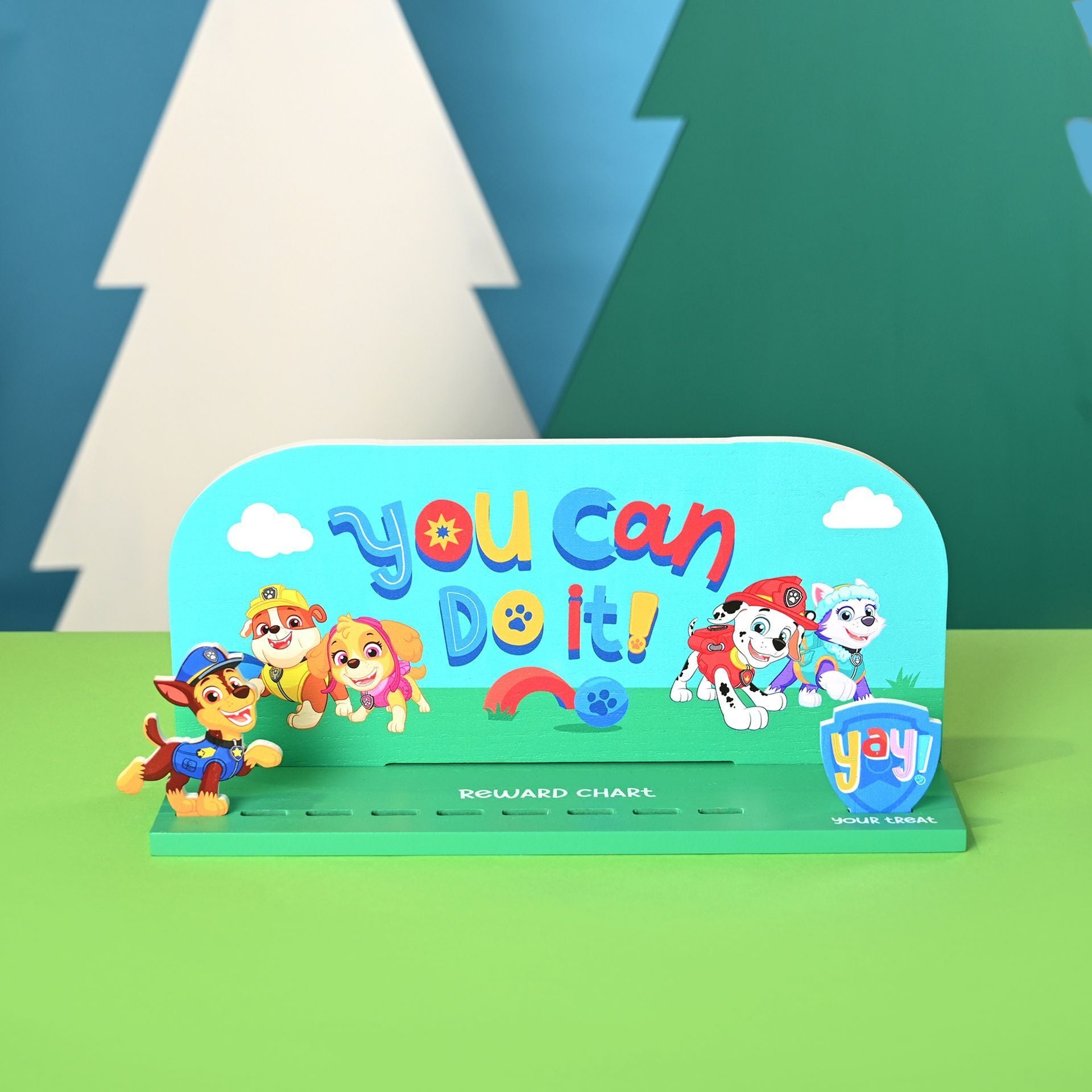 Paw Patrol Wooden Reward Chart