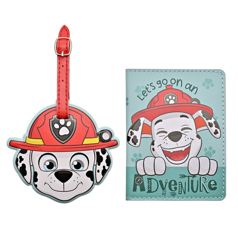 Paw Patrol Passport & Luggage Tag - Marshall