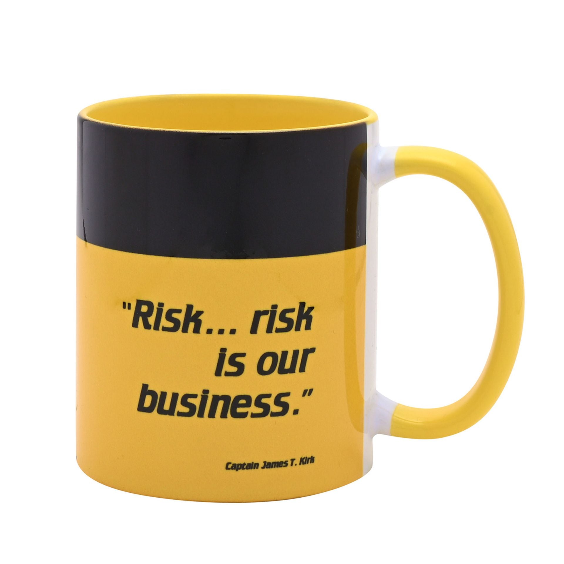 Star Trek Divisions Mug - Command Yellow