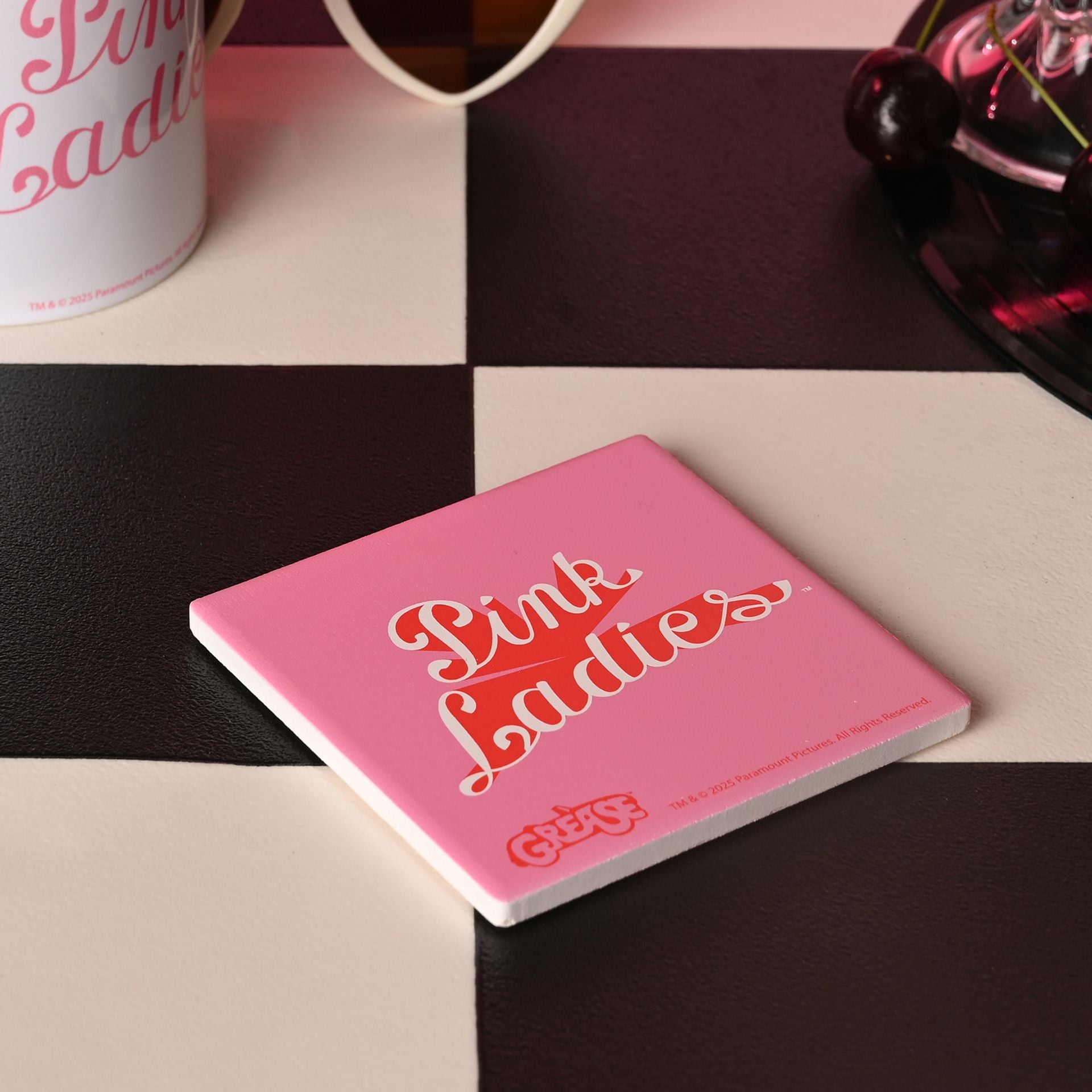 Fandomania Grease 'Pink Ladies' Coaster