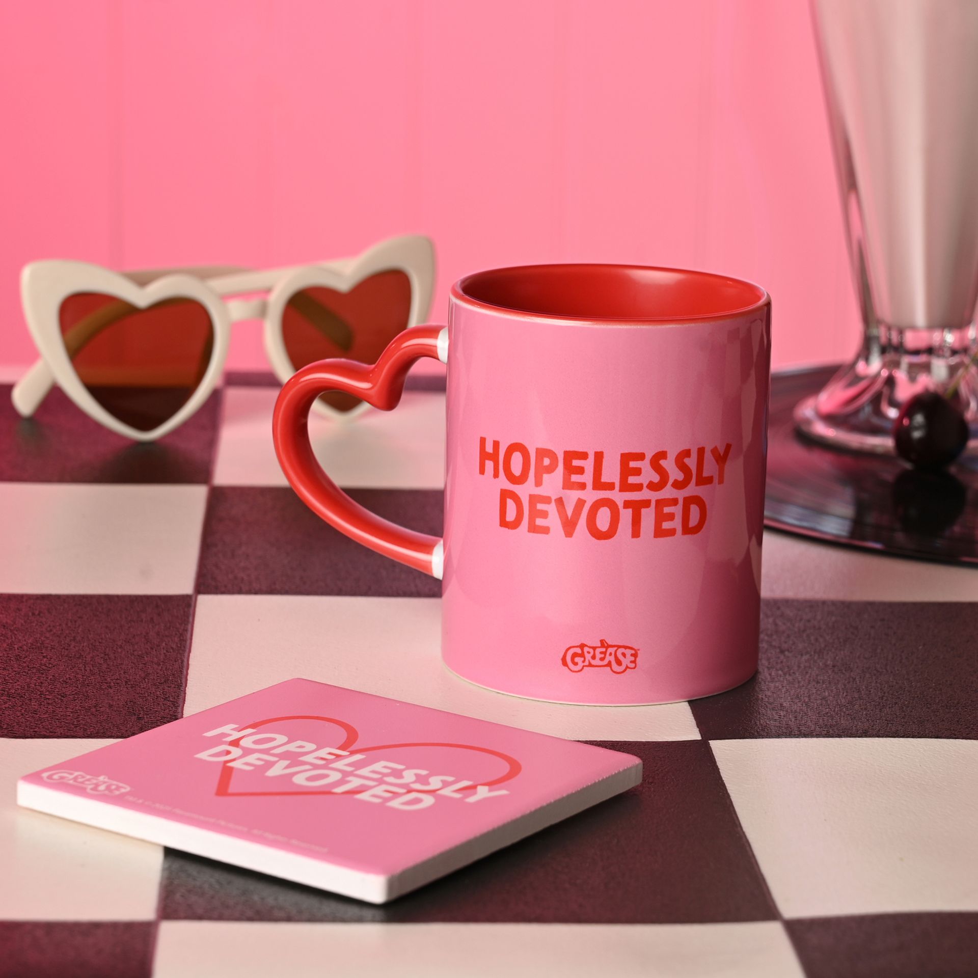 Fandomania Grease 'Hopelessly Devoted' Coaster