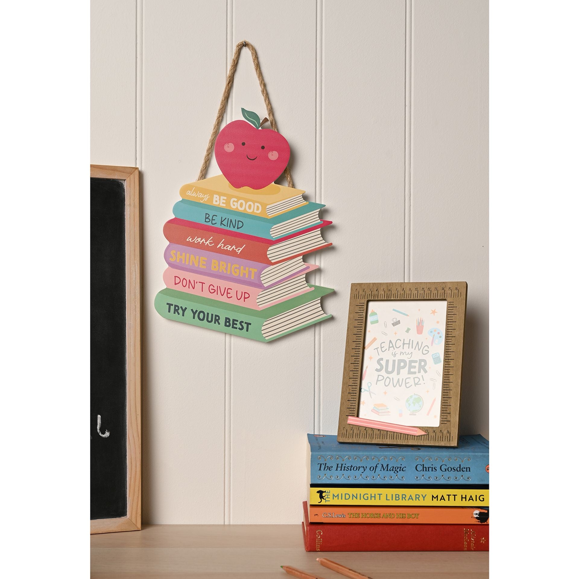 School Years Framed Plaque - Teaching Is My Super Power