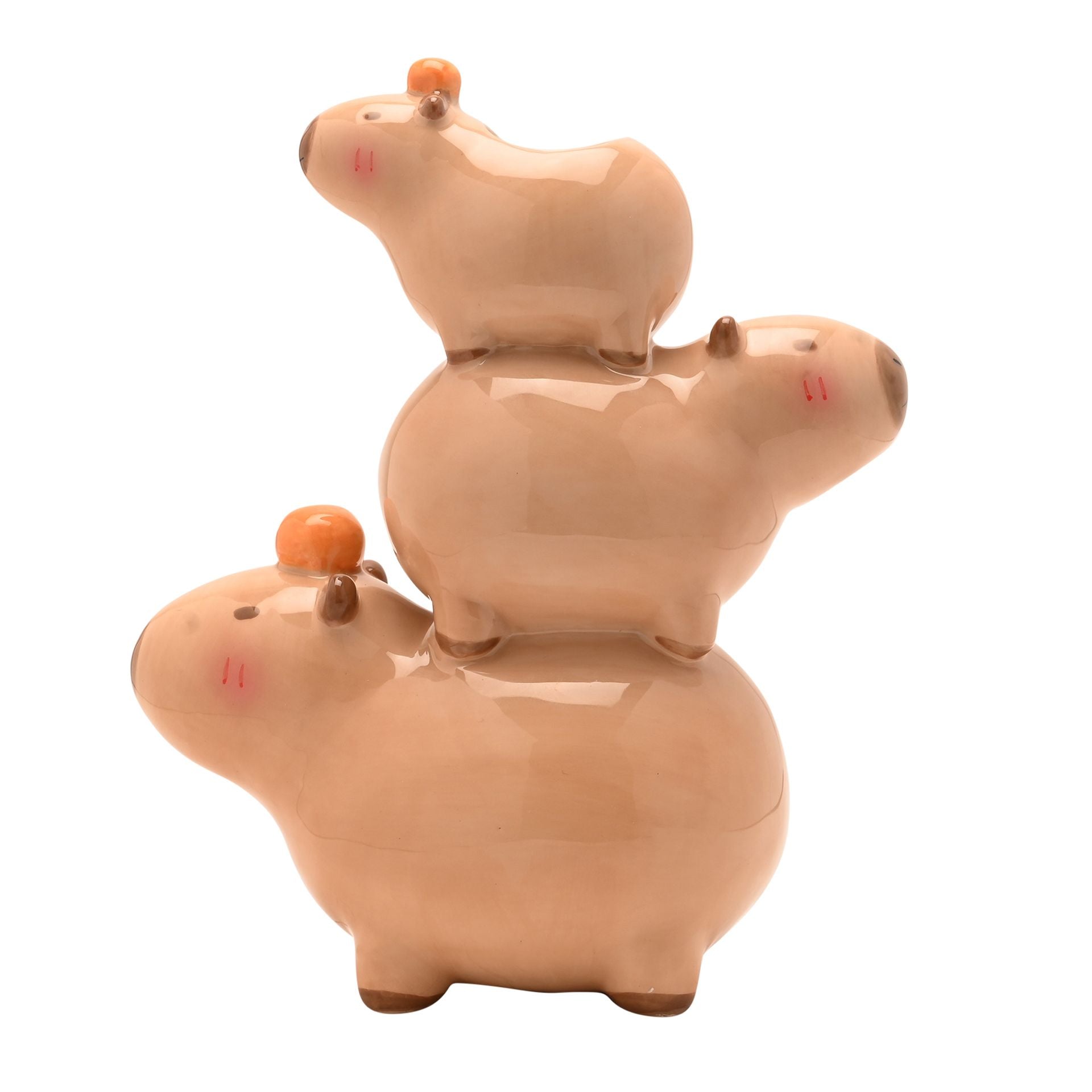 The Feel Good Club Capybara Stack Vase