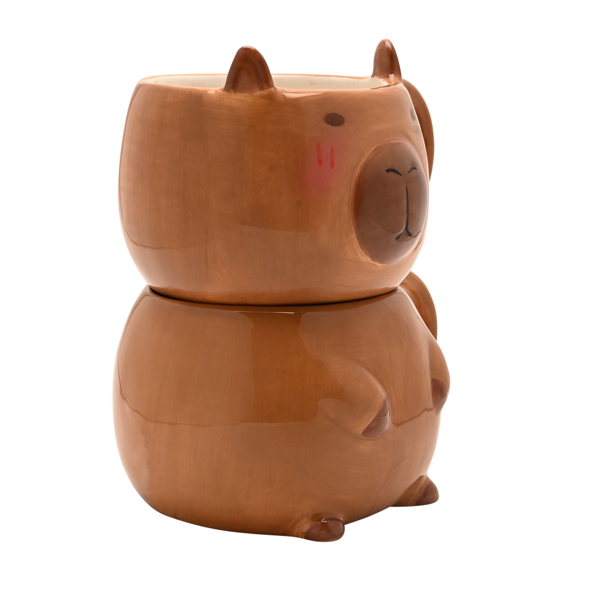The Feel Good Club Capybara Mug Stack