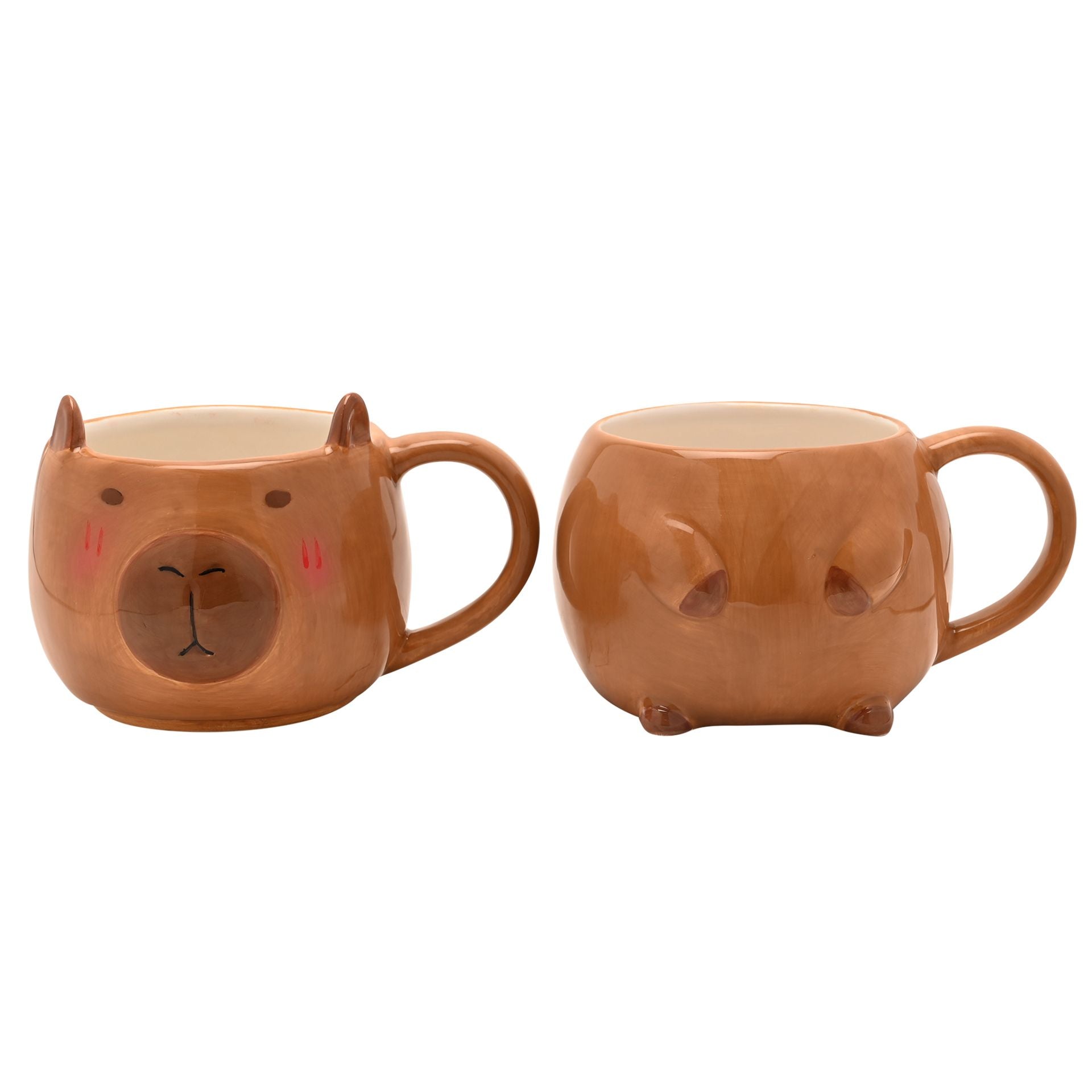 The Feel Good Club Capybara Mug Stack