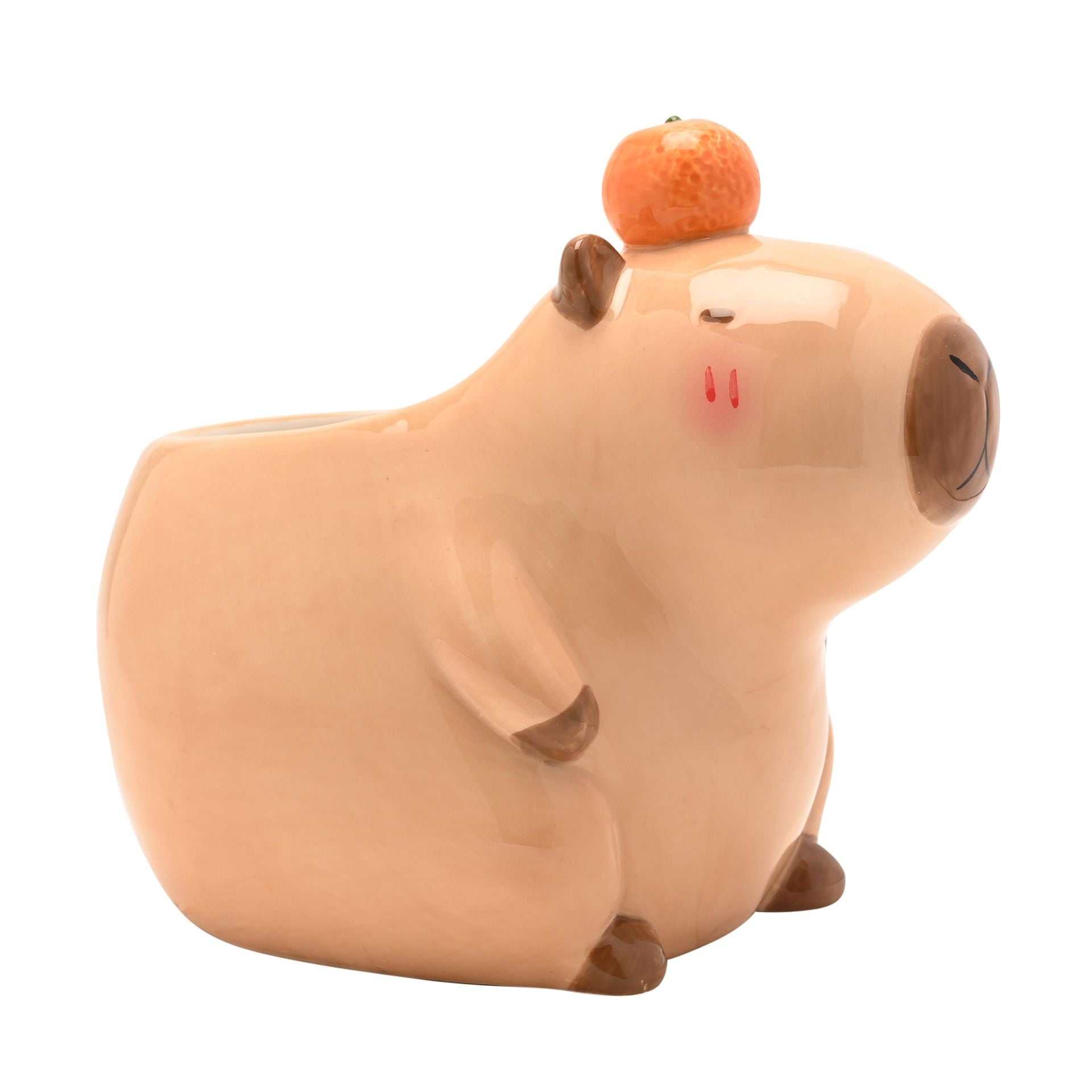 The Feel Good Club Capybara Plant Pot - Large